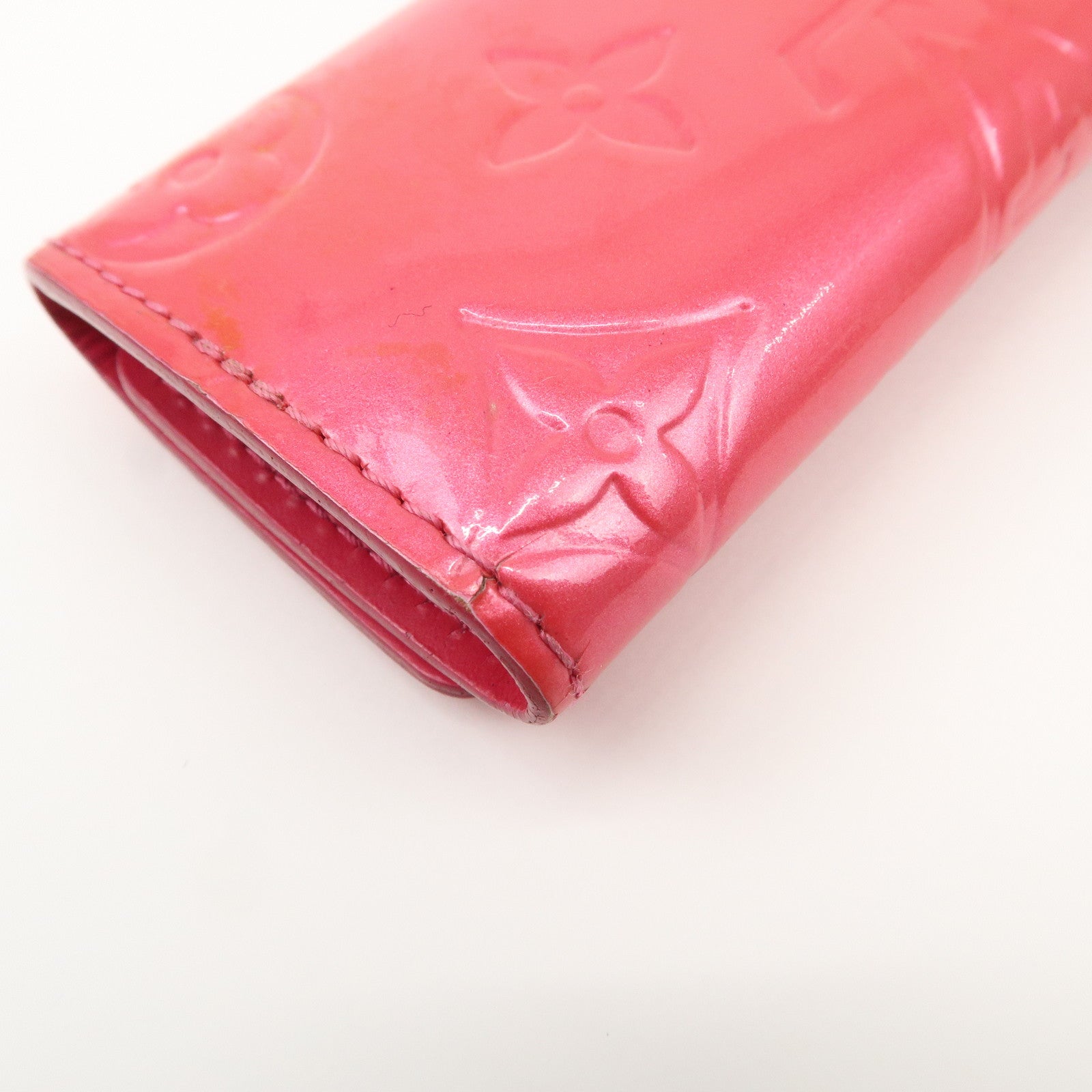 Louis Vuitton Vernis Set of 2 Multicles 4 Key Case M91976 M91252 Used
