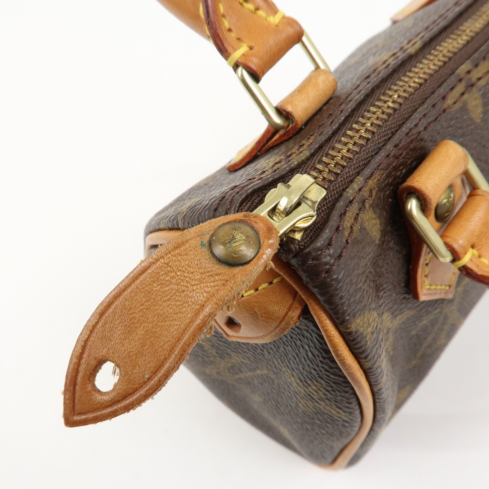 Louis Vuitton Monogram Mini Speedy Hand Bag M41534