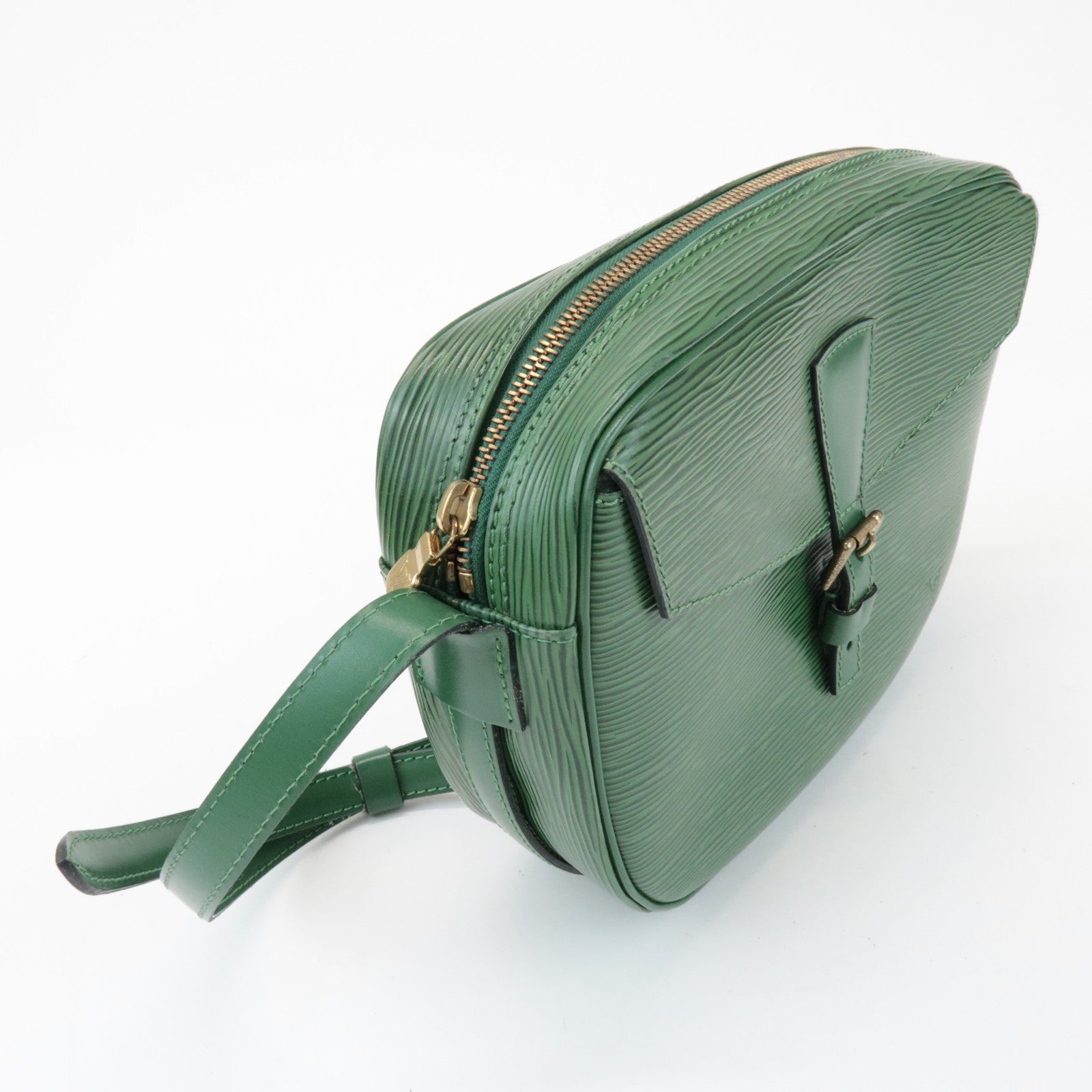 Louis Vuitton Epi Jeune Fille Shoulder Bag Borneo Green M52154