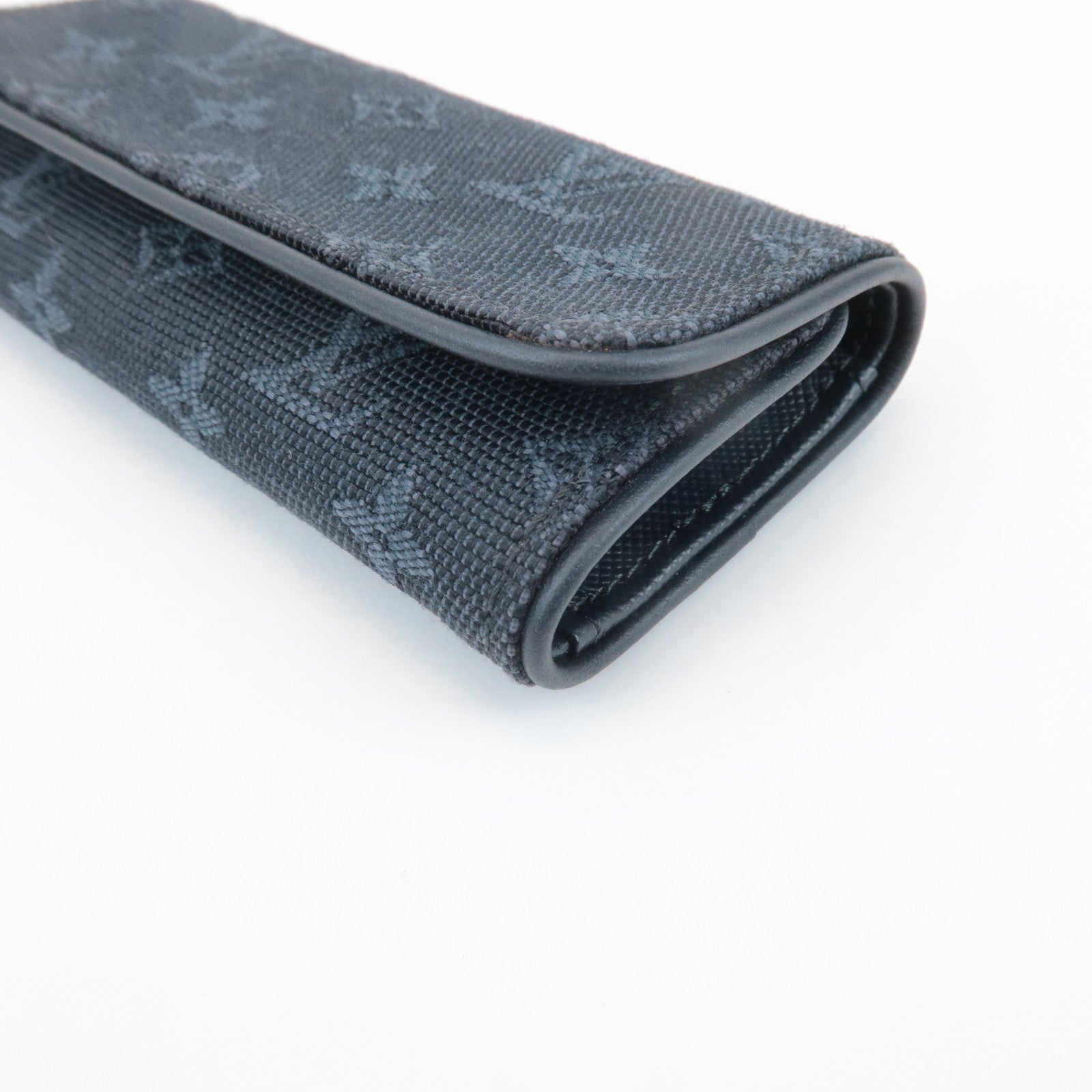 Louis Vuitton Monogram Mini Multicles 4 Key Case TST Blue M92430 Used