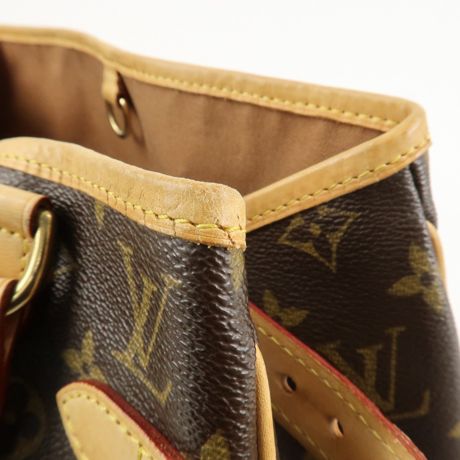 Louis Vuitton Monogram Canvas Batignolles Vertical Tote Bag M51153 Used