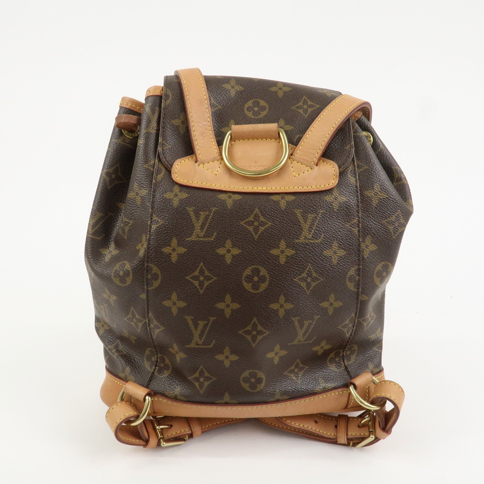 Louis Vuitton Monogram Canvas Montsouris MM Backpack Brown M51136