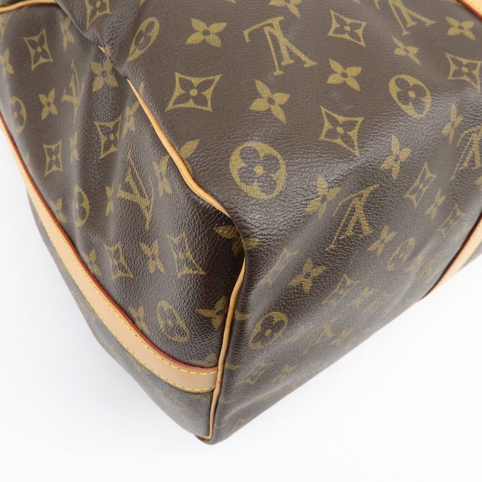 Louis Vuitton Monogram Keep All Bandouliere 50 Boston Bag M41416