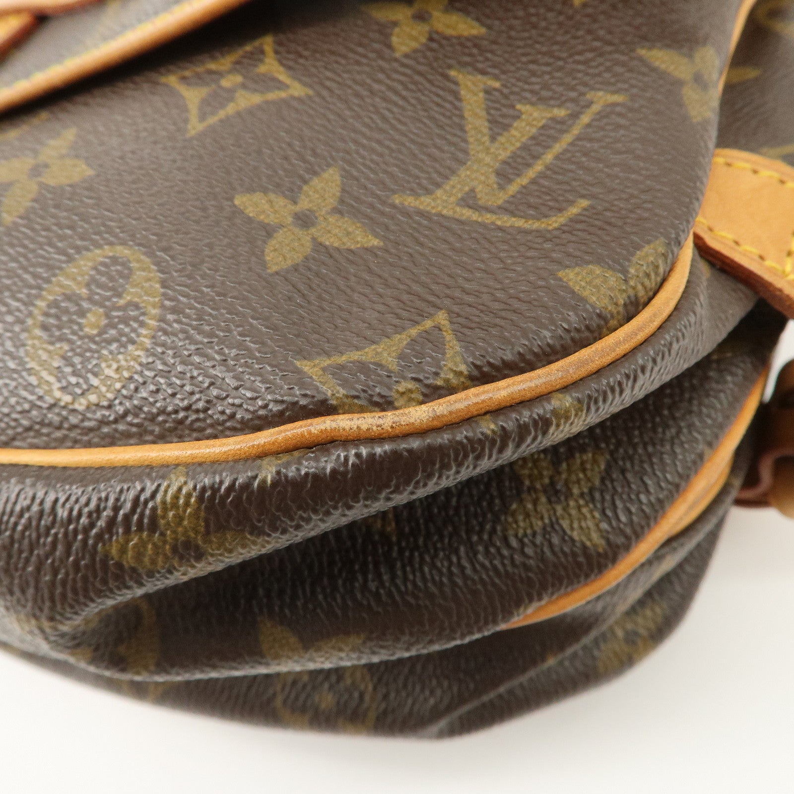 Louis Vuitton Monogram Saumur 30 Shoulder Bag Brown M42256