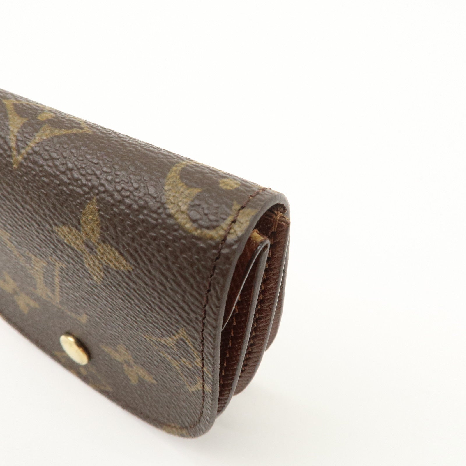 Louis Vuitton Monogram Porte Monnaie Gousset Coin Case M61970