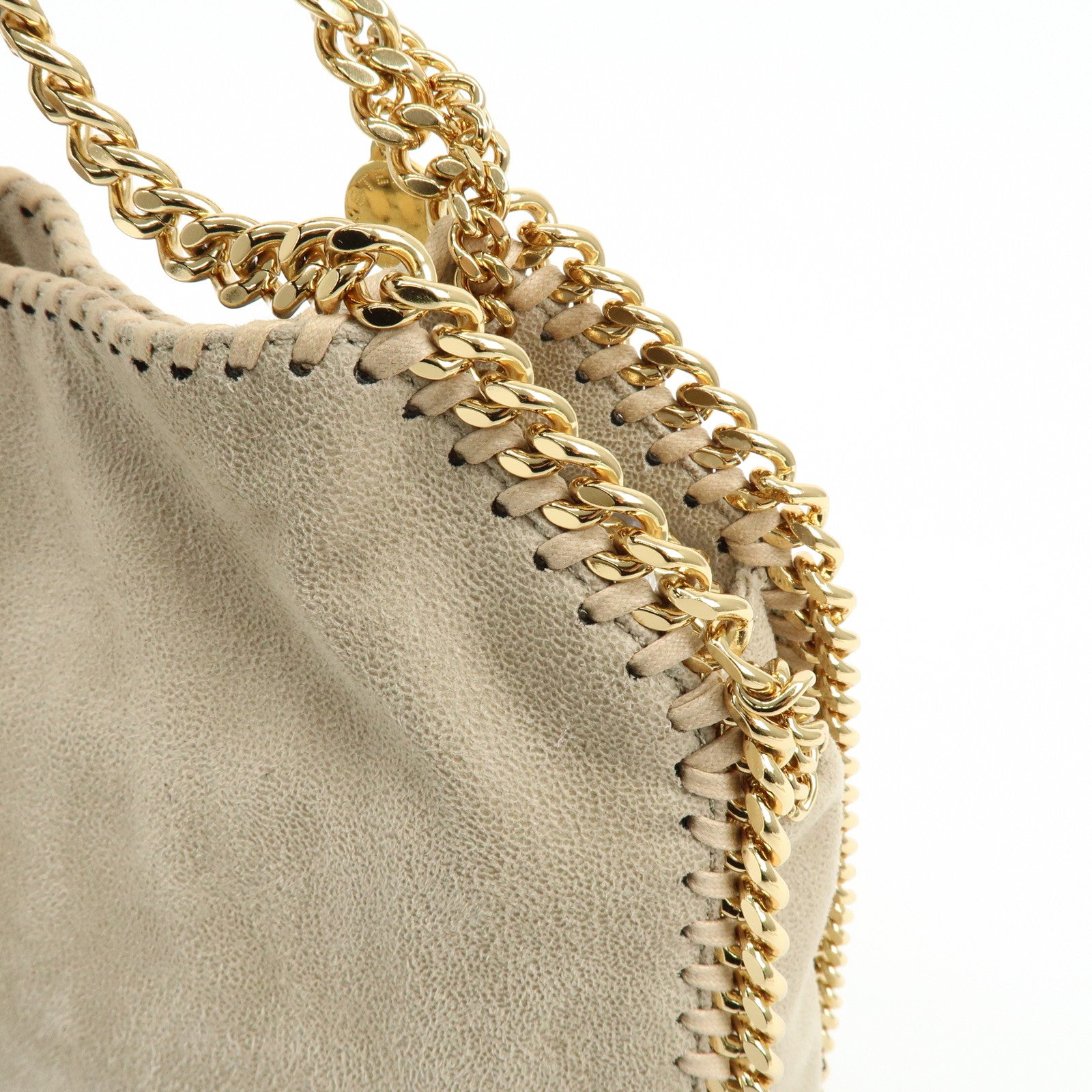 STELLA MCCARTNEY Polyester Shoulder Bag Crossbody Bag Beige