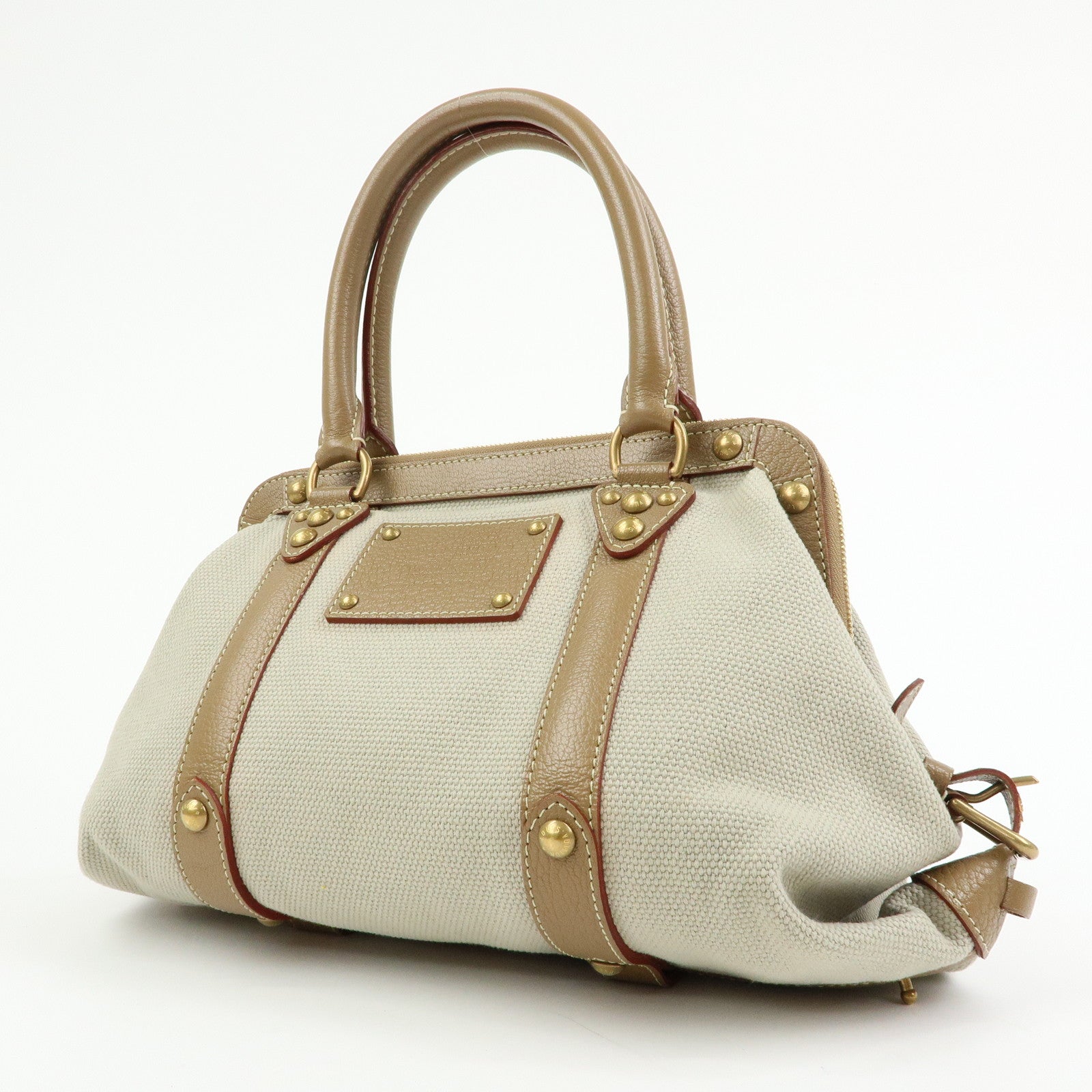 Louis Vuitton Toile Trianon Sac de Nuit MM Canvas Hand Bag M48826