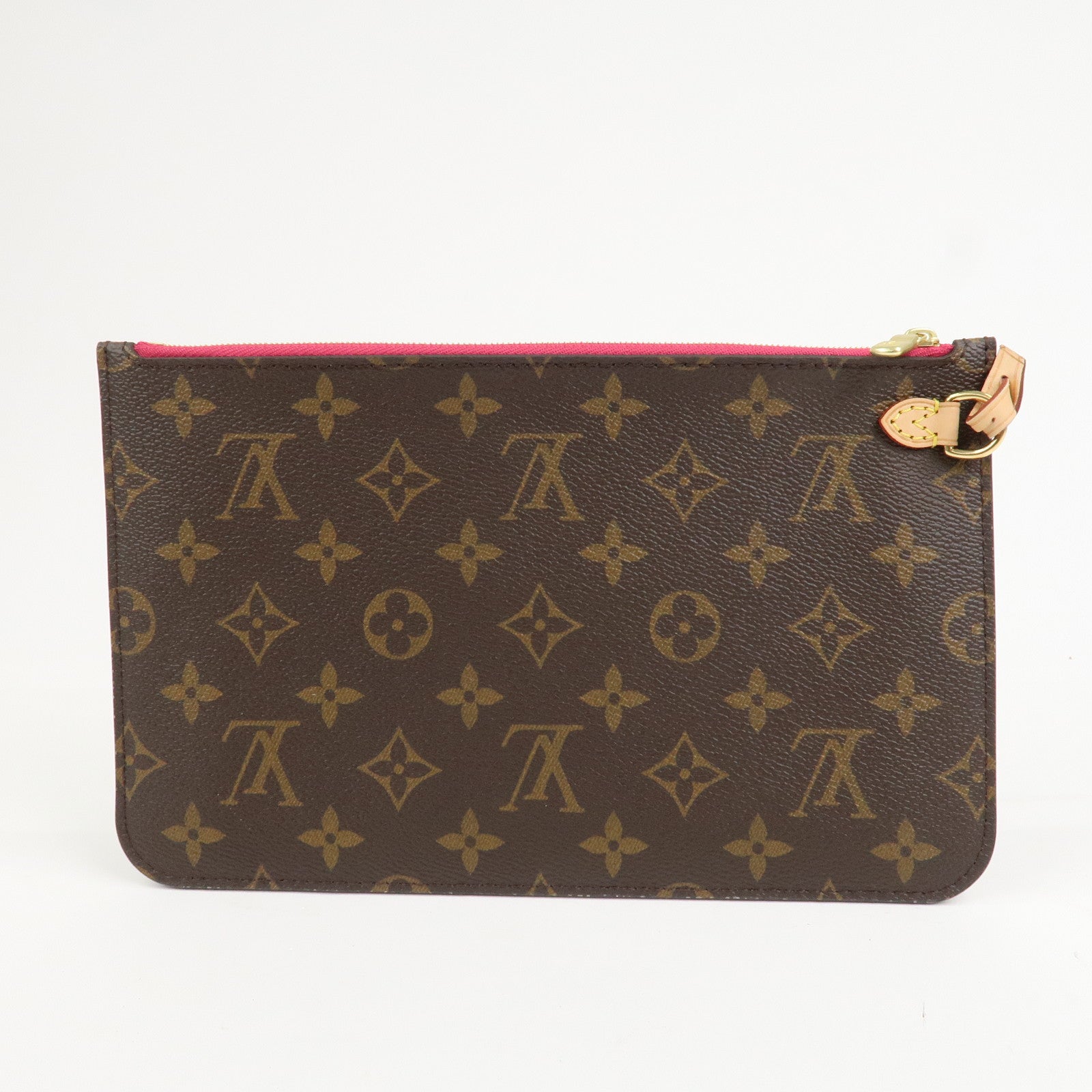 Louis Vuitton Monogram Canvas Neverfull GM Pouch Brown