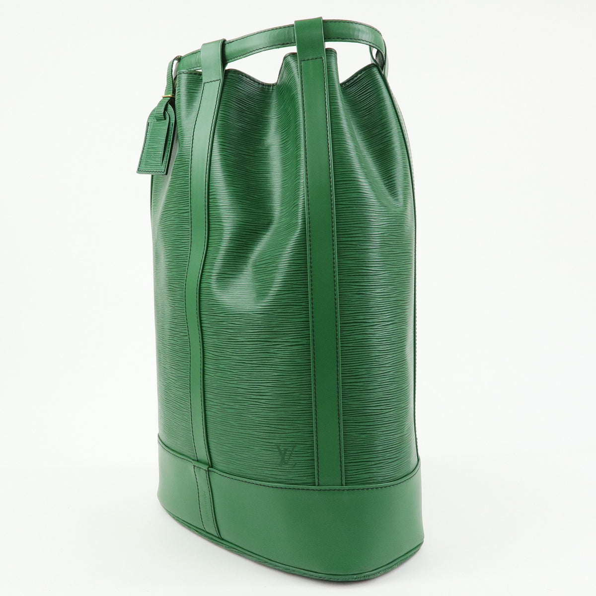 Louis Vuitton Epi Leather Randonnee GM Shoulder Bag Green M43084