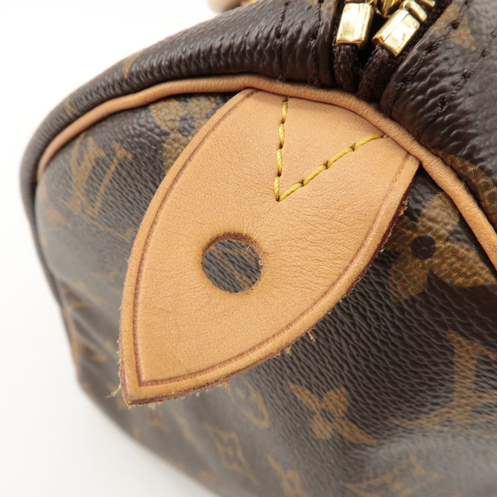 Louis Vuitton Monogram Speedy 30 Hand Bag Boston Bag M41526 Used