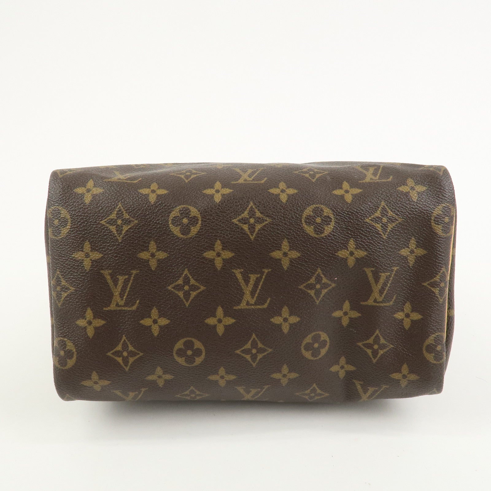 Louis Vuitton Monogram Speedy 25 Boston Bag Hand Bag Brown M41528