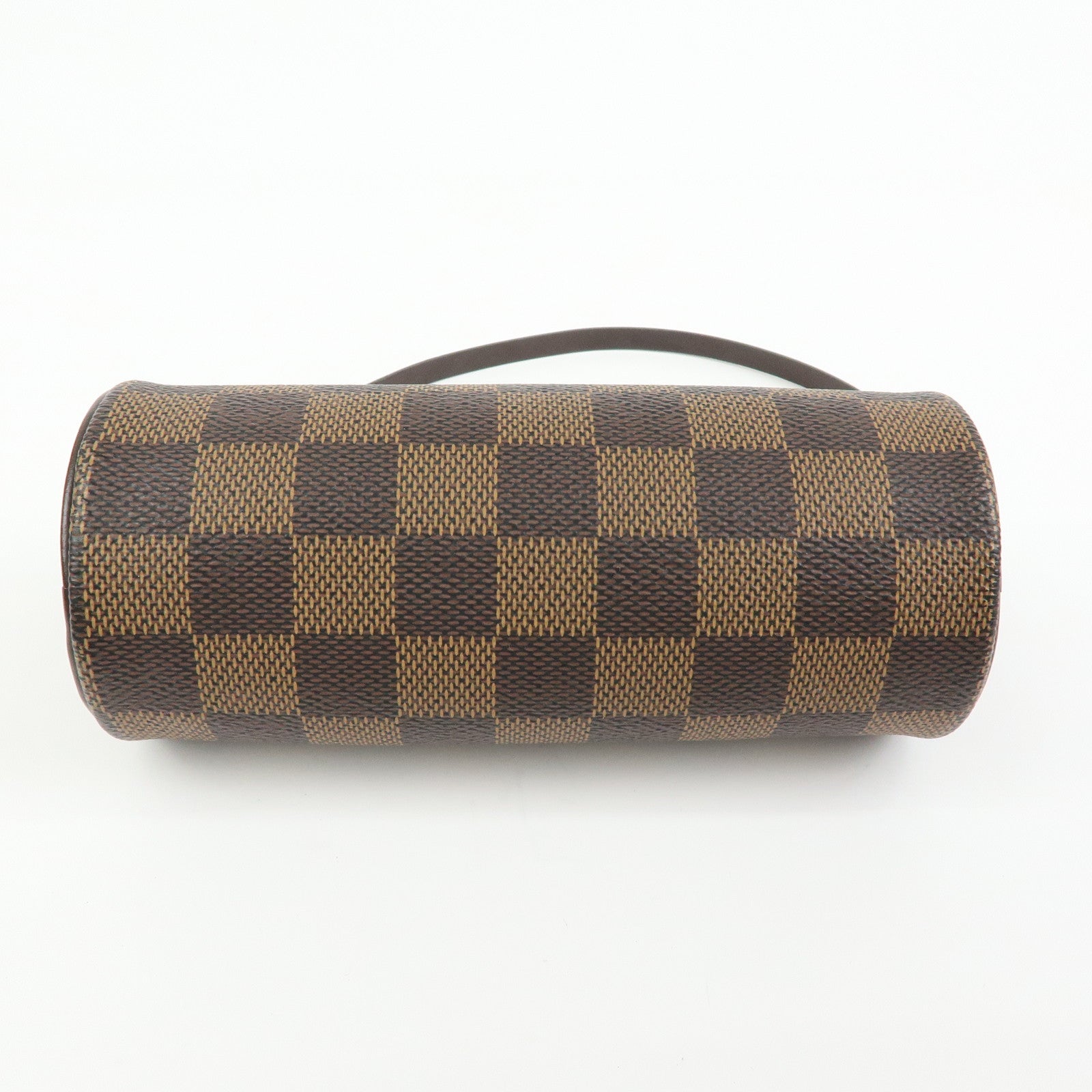 Louis Vuitton Damier Ebene Mini Pouch for Papillon Bag Brown