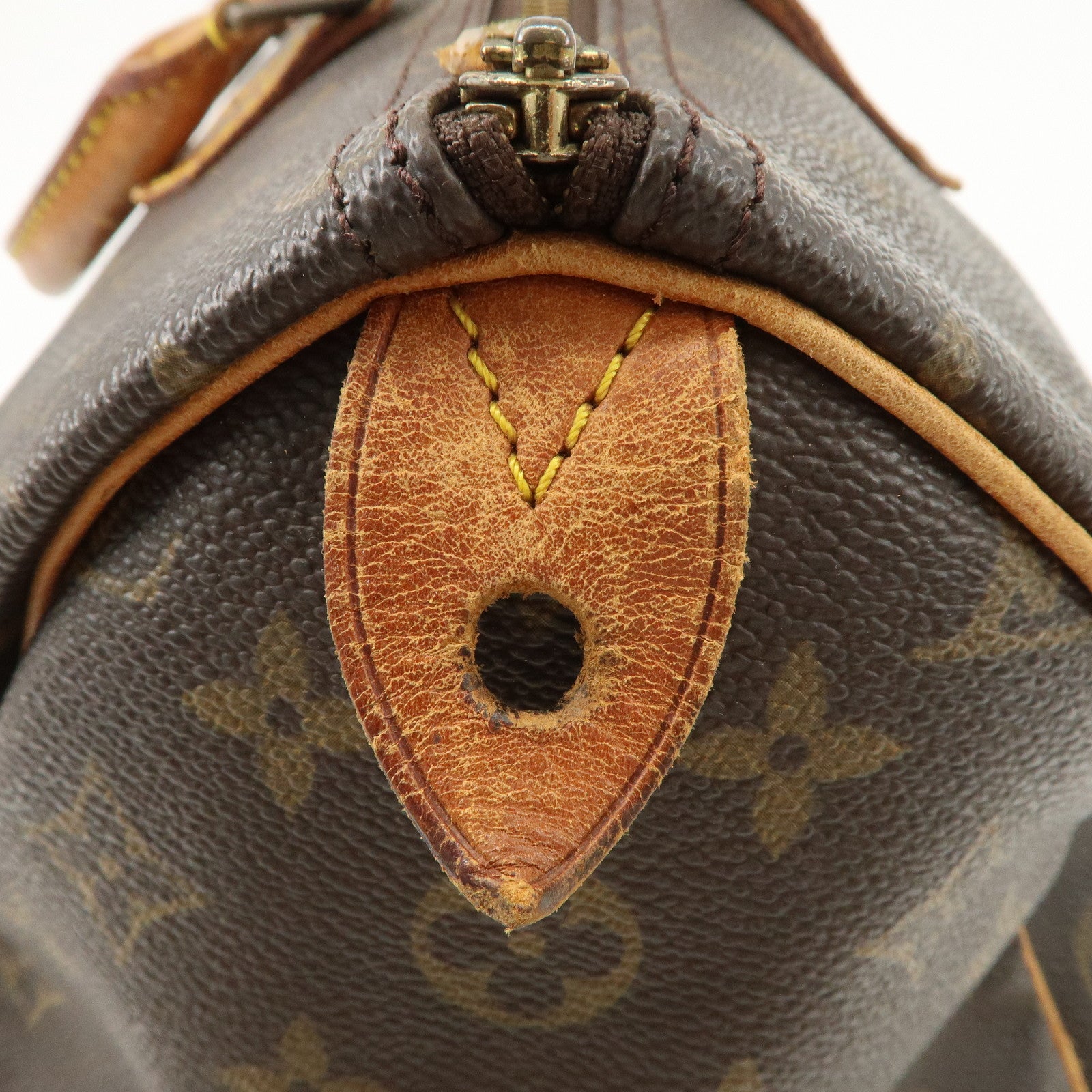 Louis Vuitton Monogram Speedy 35 Hand Bag Boston Bag M41524 Used