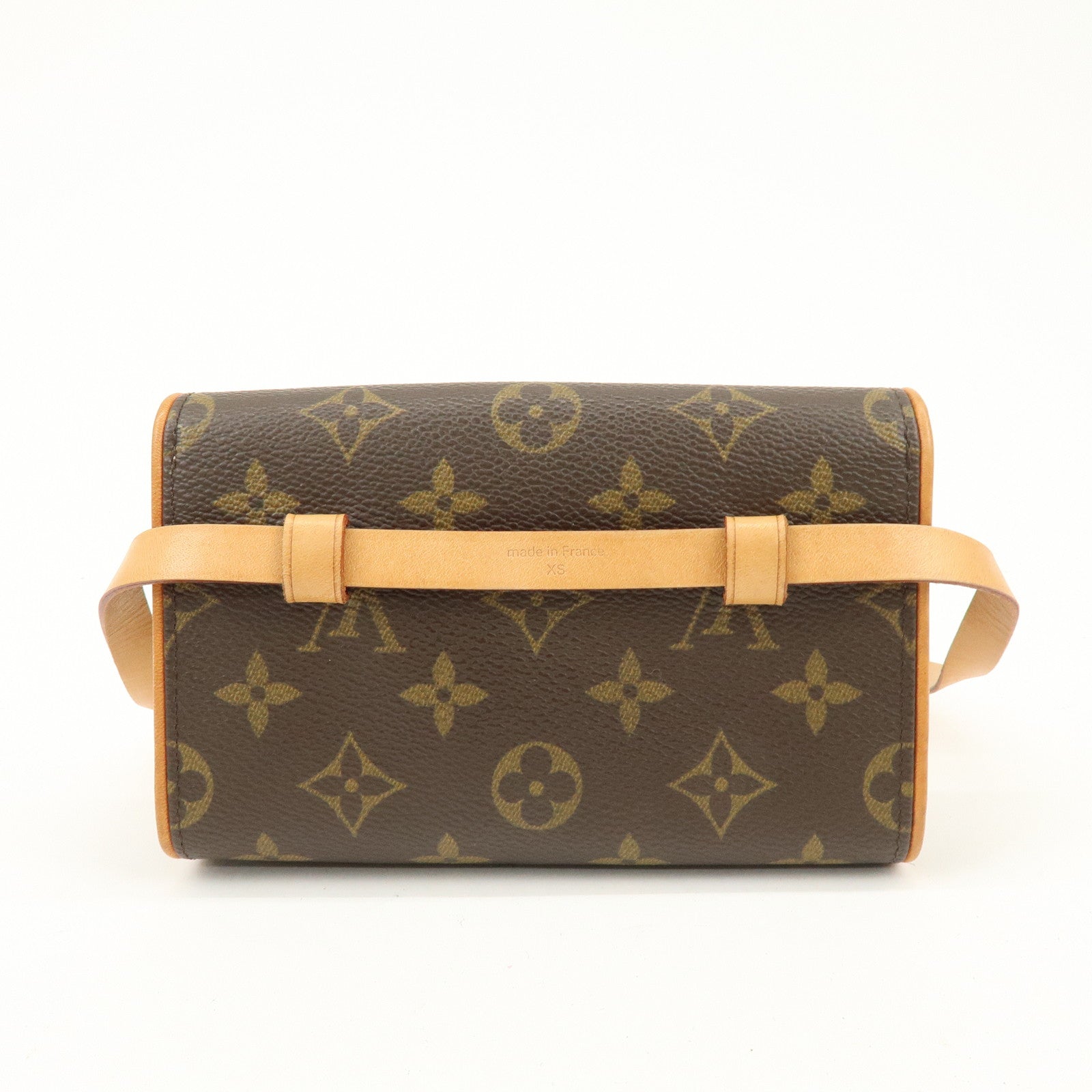 Louis Vuitton Monogram Pochette Florentine Waist Bag Belt XS M51855