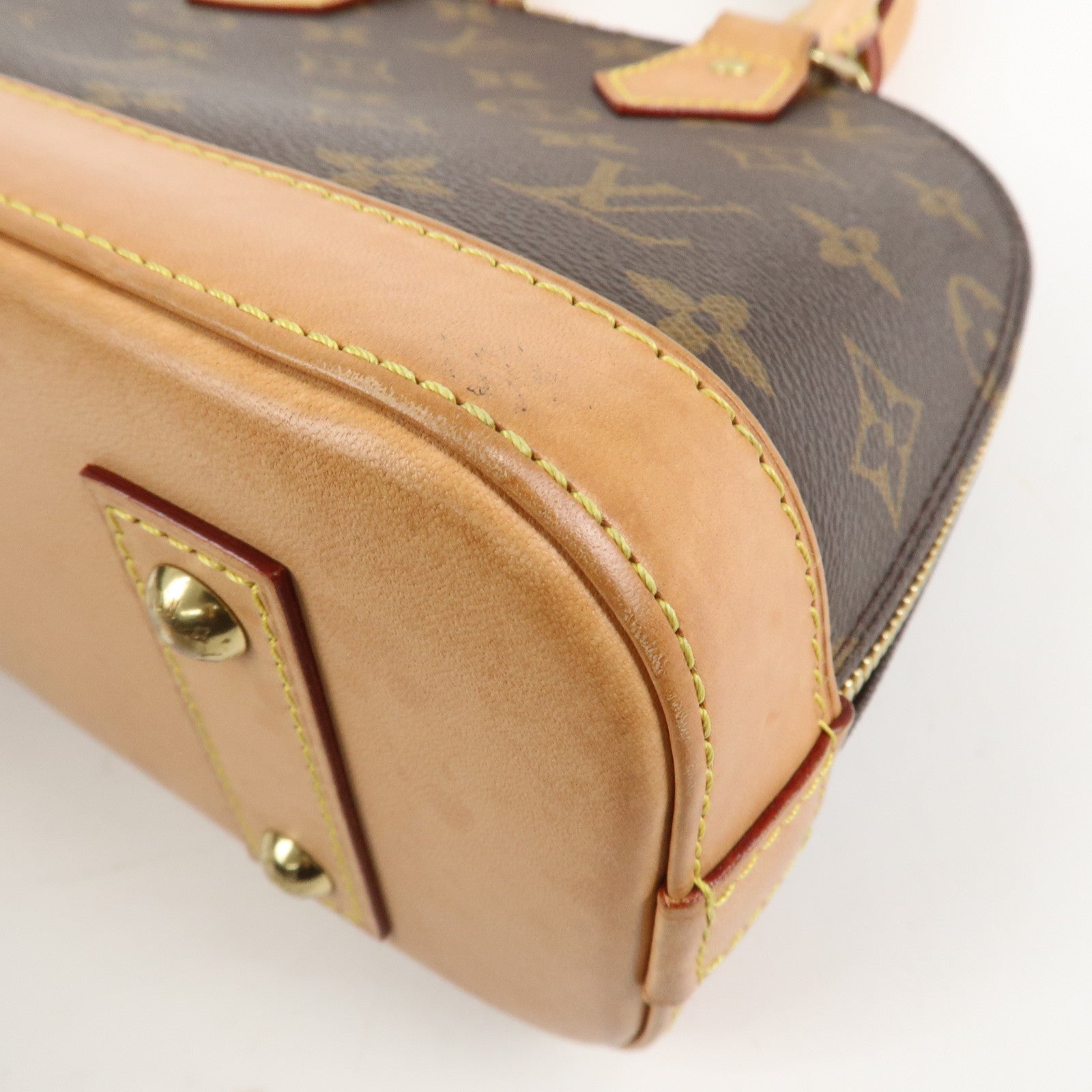 Louis Vuitton Monogram Alma BB 2Way Bag Hand Bag M53152