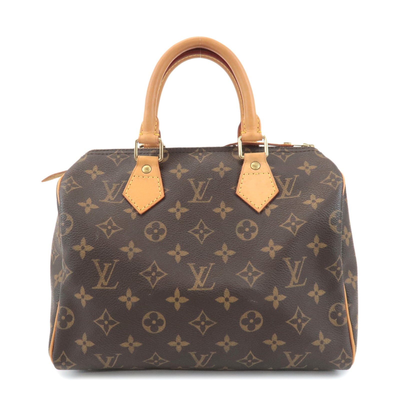 Louis Vuitton Monogram Speedy 25 Hand Bag Boston Bag M41528