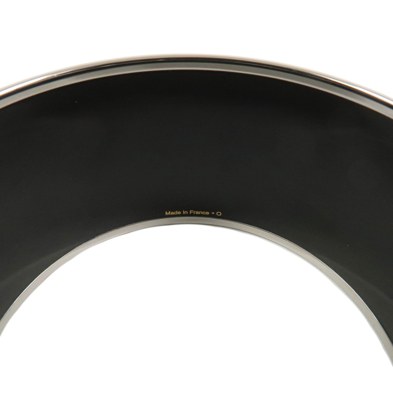 HERMES Email TGM Bangle Bracelet Black