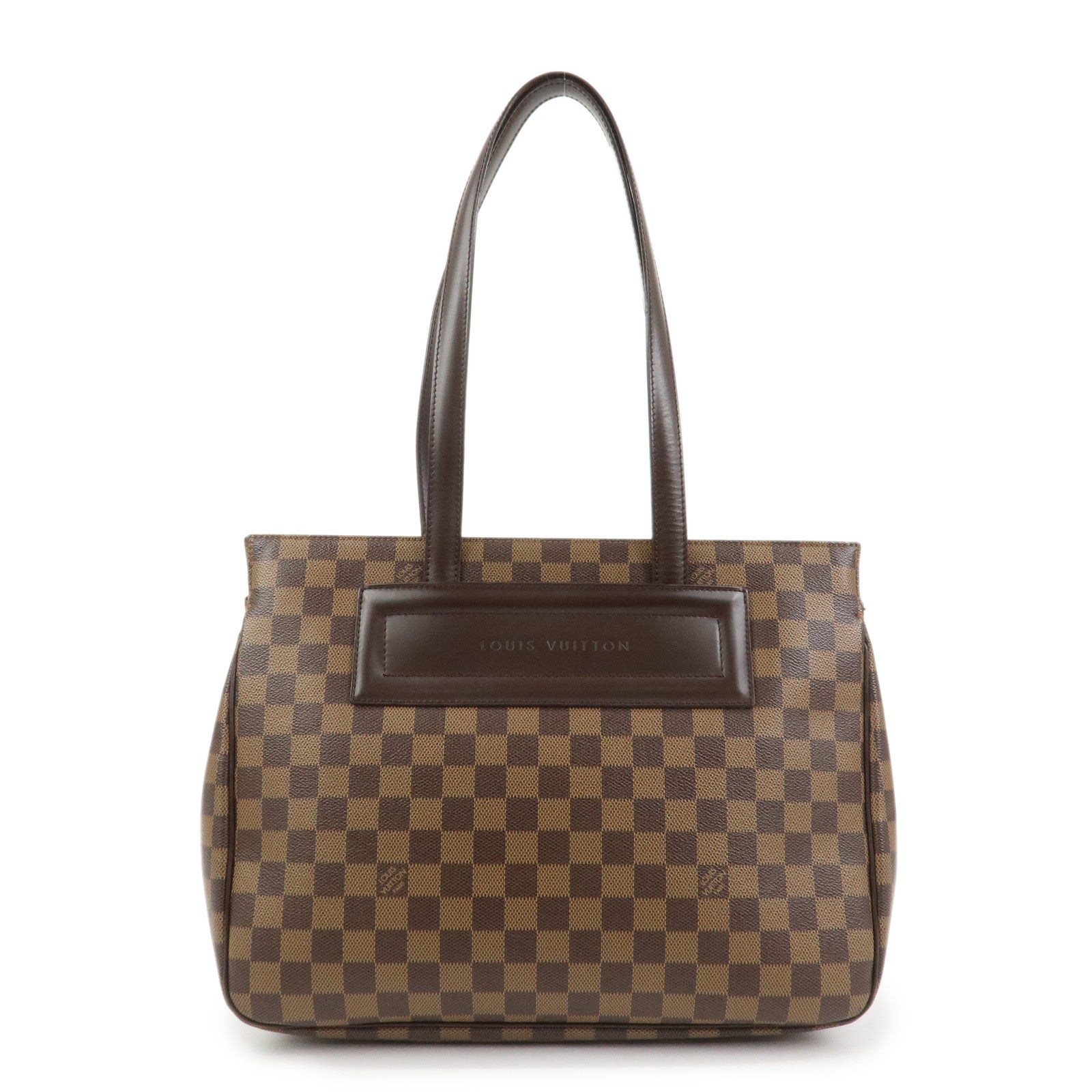 Louis Vuitton Damier Canvas Leather Ballorie Shoulder Bag N51123