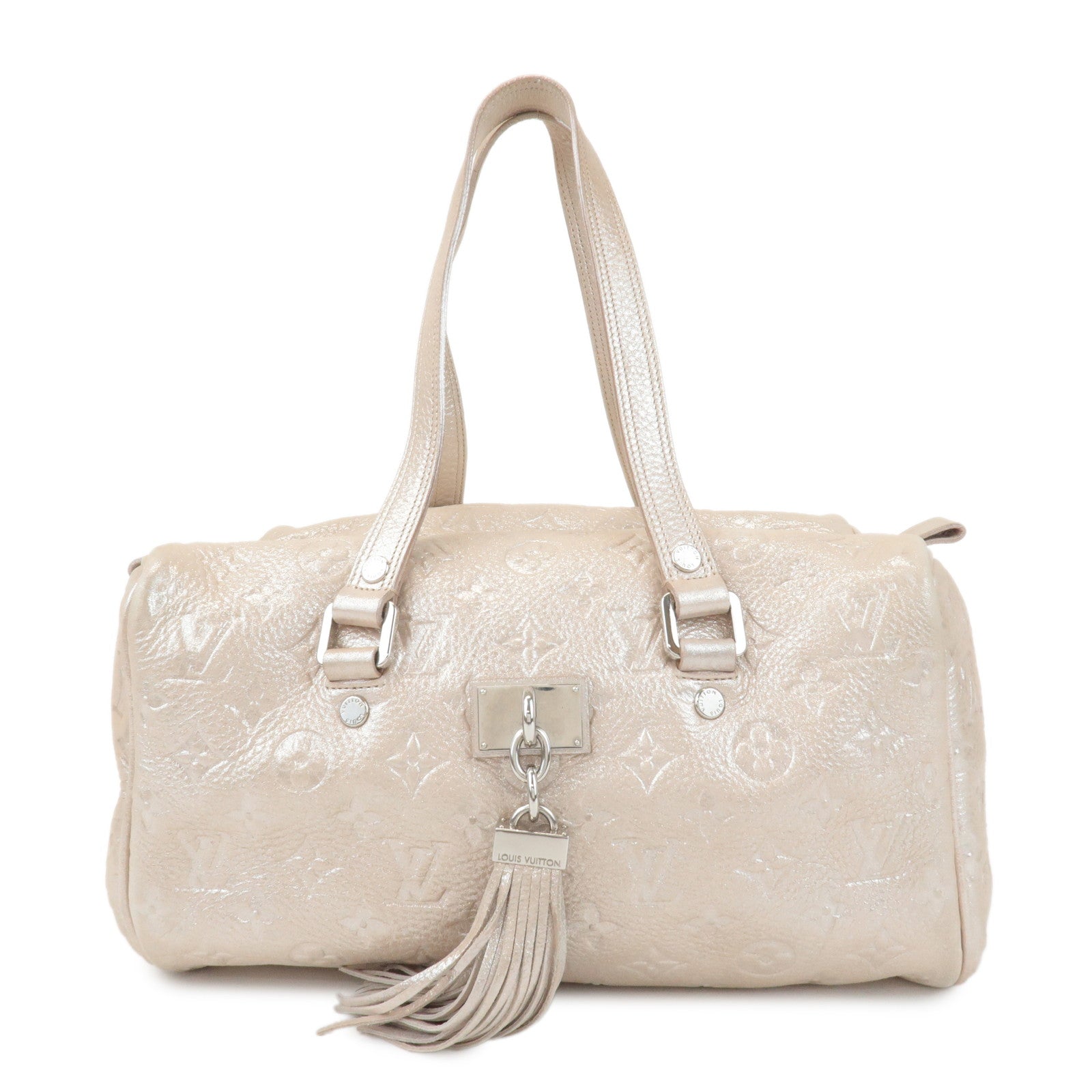 Louis Vuitton  Monogram Shimmer Comet Leather Hand Bag M95818 Used
