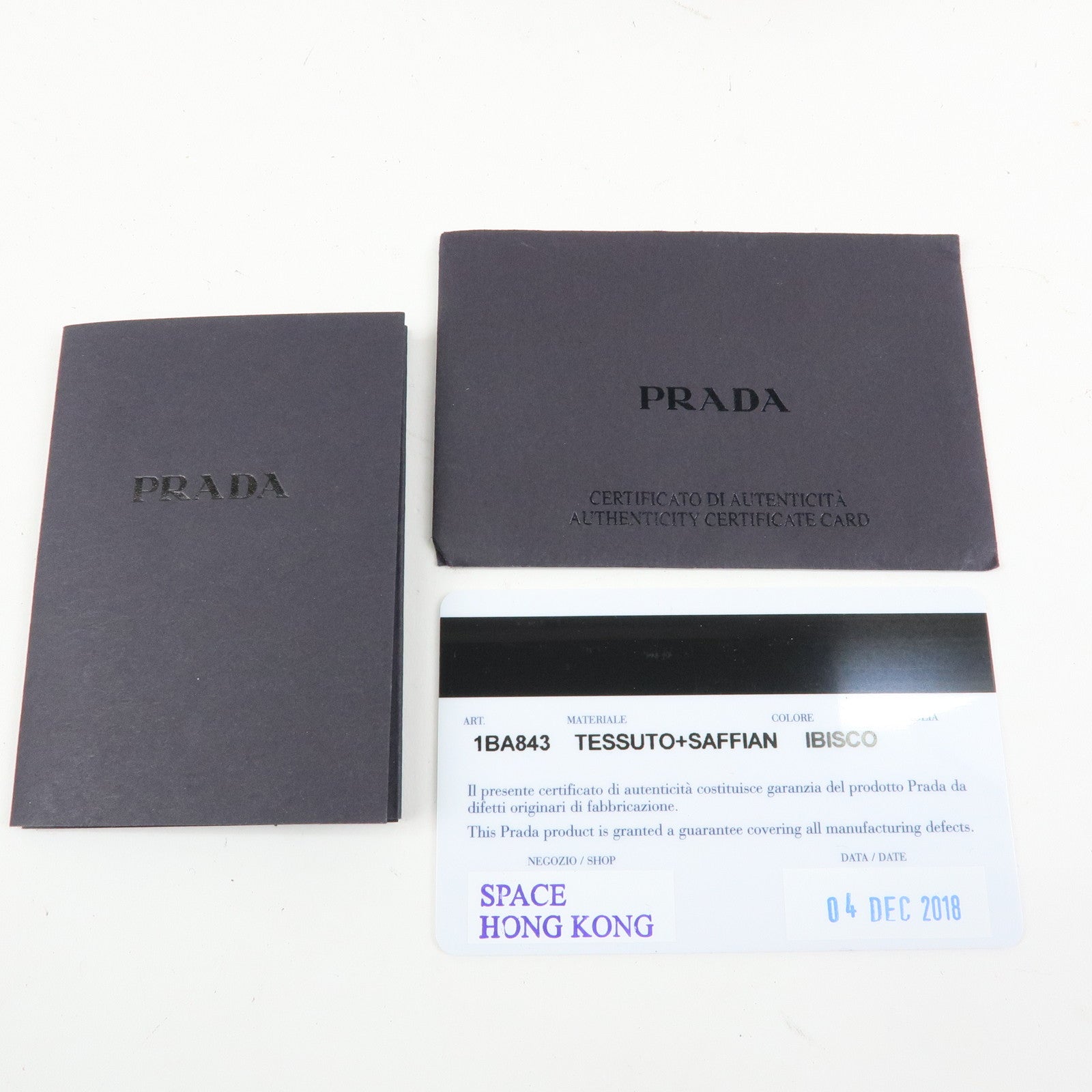 PRADA Tessuto Nylon 2Way Bag Hand Bag Shoulder Bag Pink 1BA843