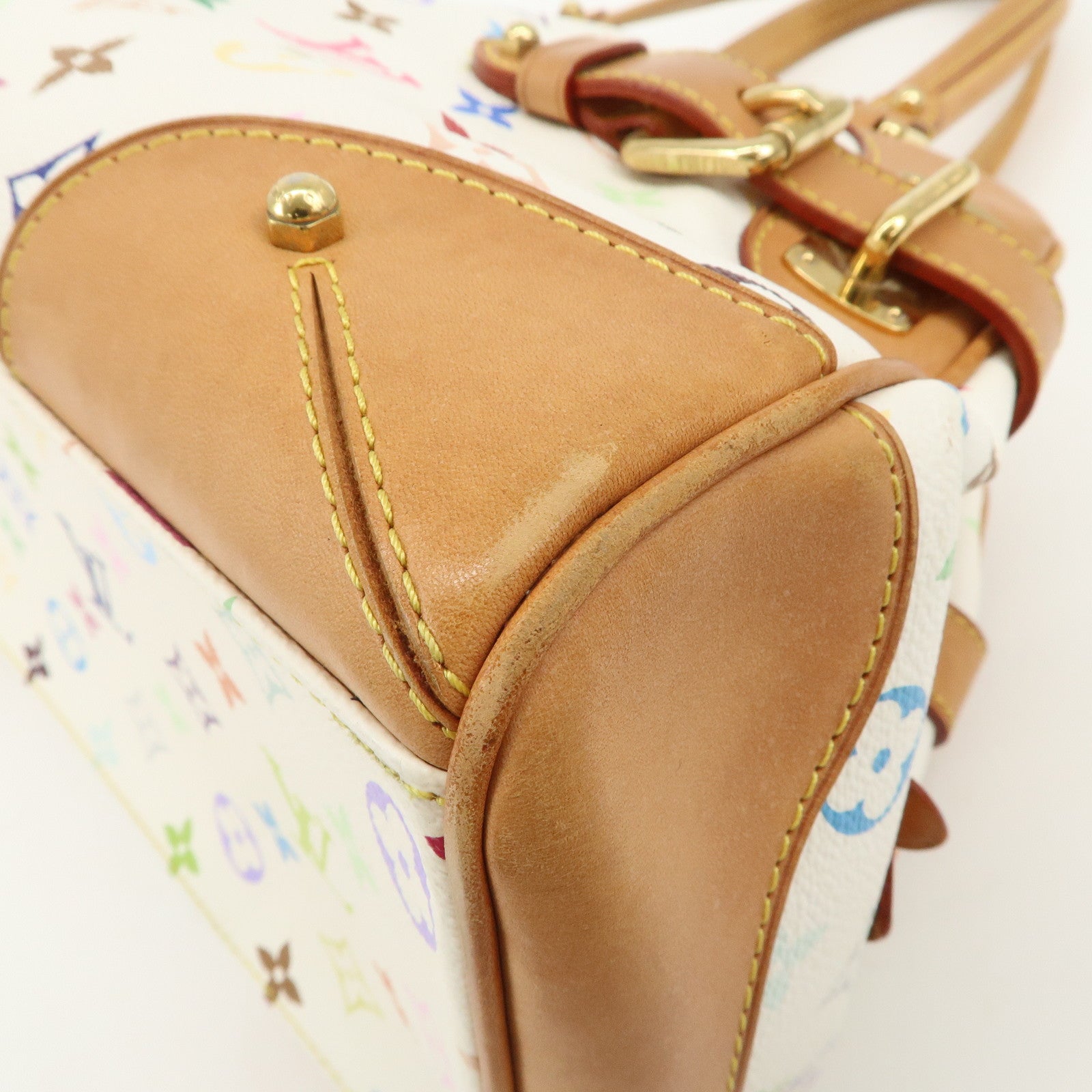 Louis Vuitton Monogram Multicolor Claudia Hand Bag Blanc M40193