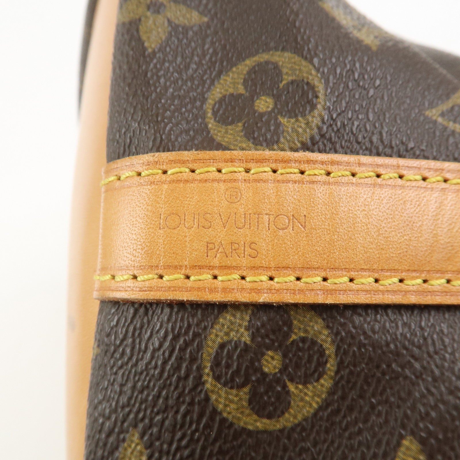 Louis Vuitton Monogram Petit Noe Shoulder Bag Brown M42226