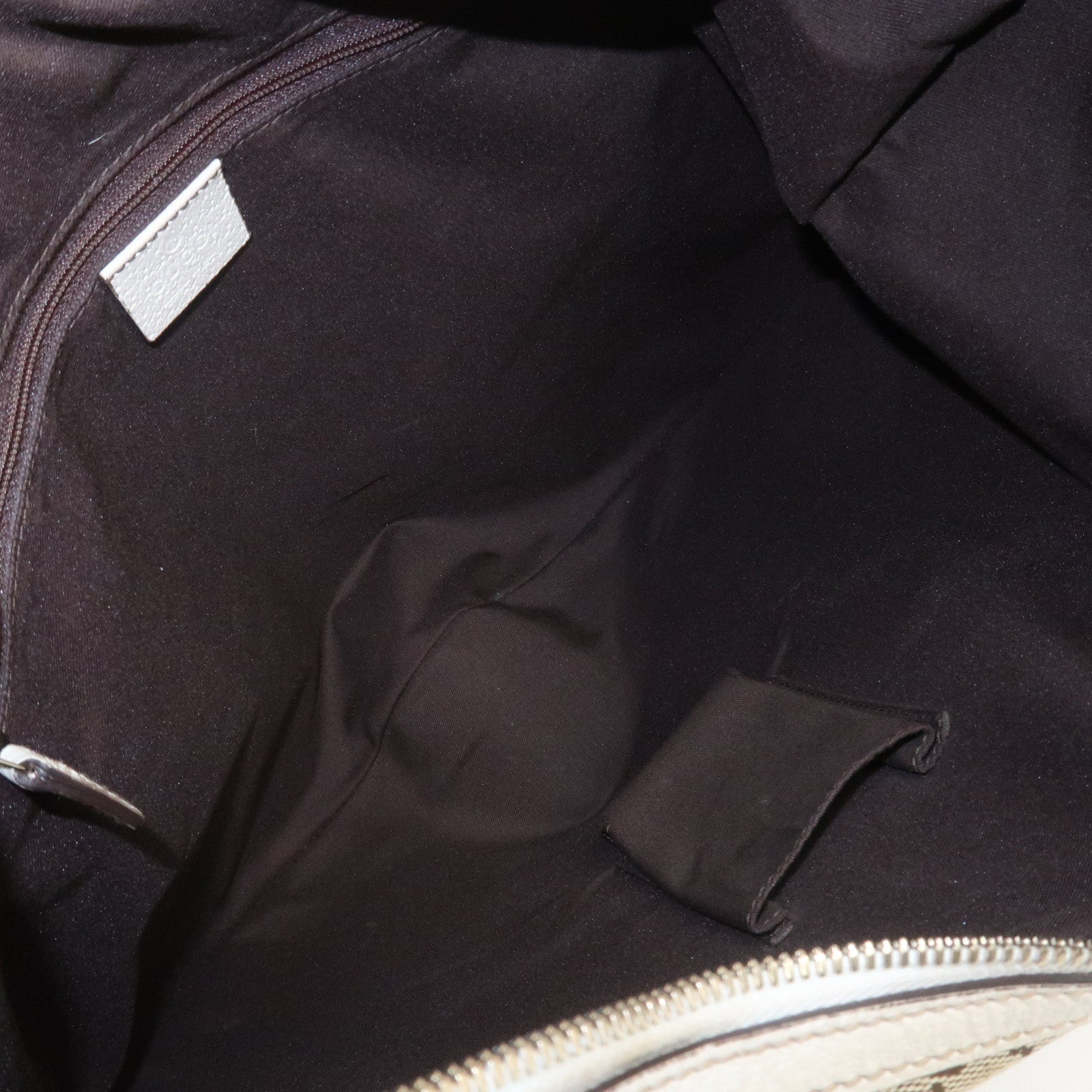 GUCCI Princy Sherry Leather Shoulder Bag Hand Bag Brown 162882