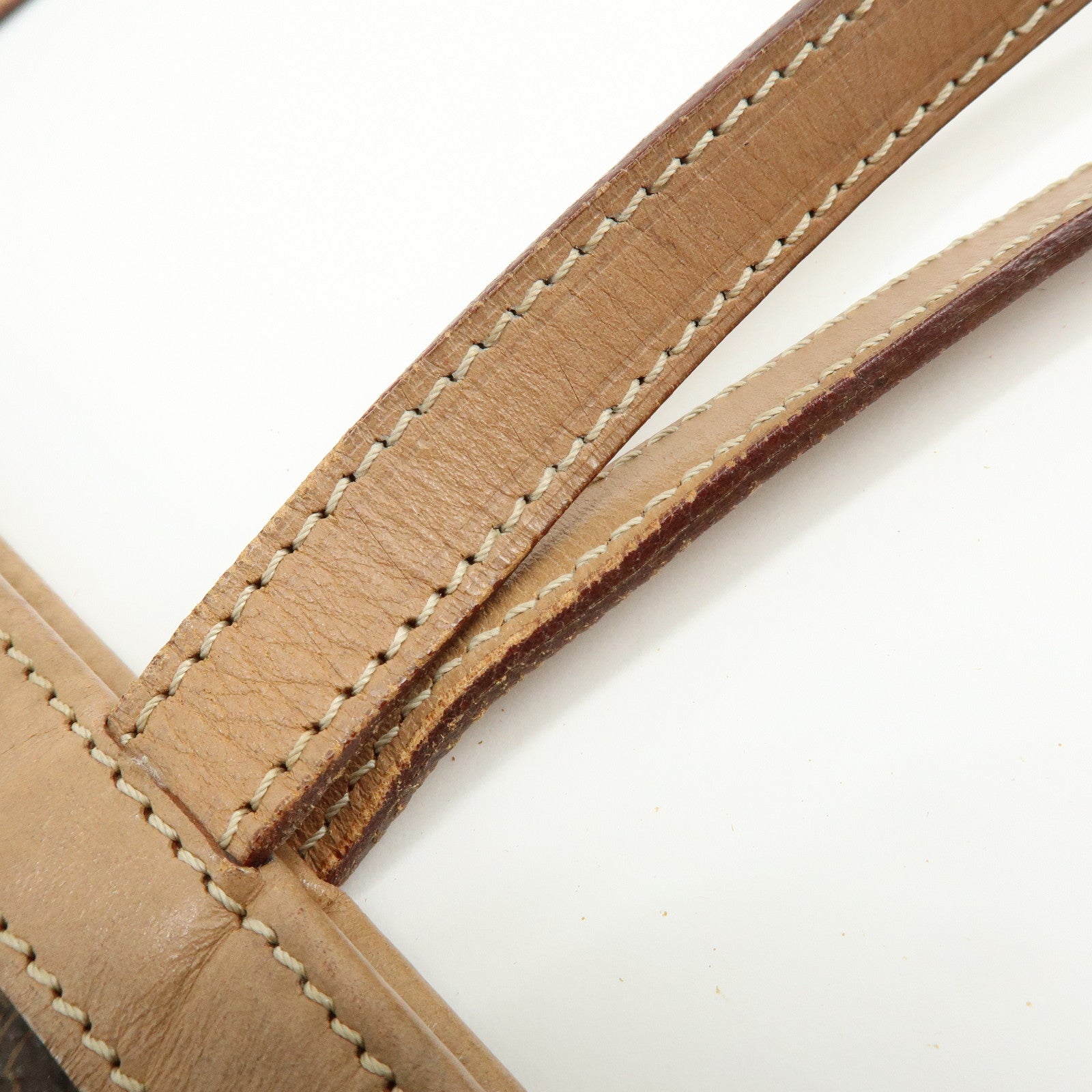 CELINE Macadam PVC Leather Tote Bag Shoulder Bag Brown