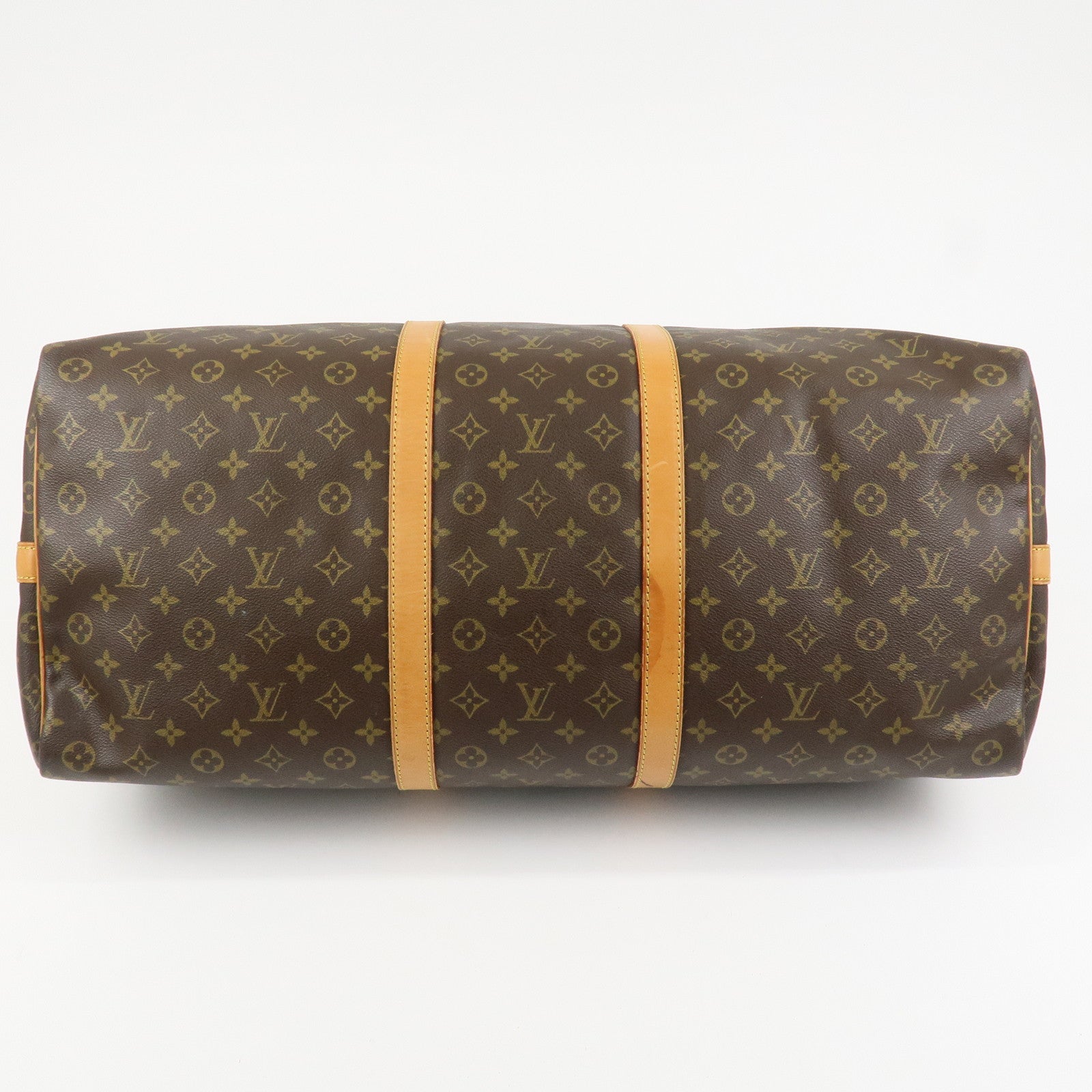 Louis Vuitton Monogram Keep All Bandouliere 60 Boston Bag M41412
