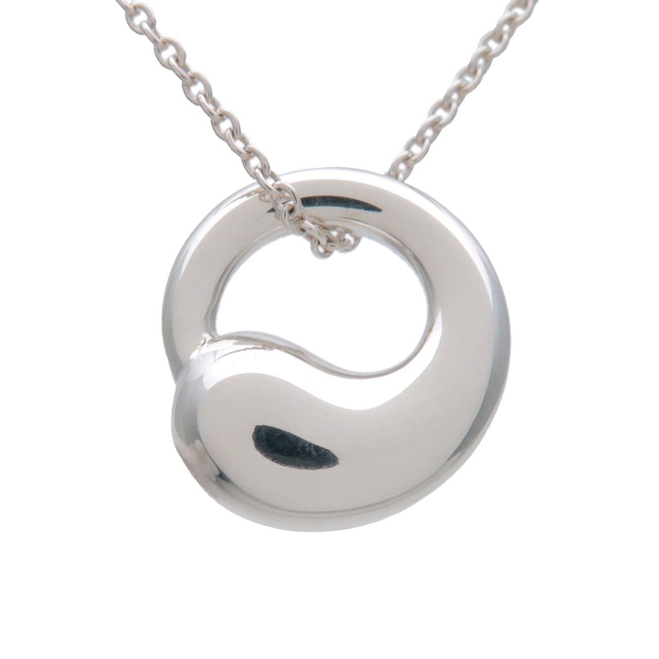 Tiffany & Co Eternal Circle Necklace SV925 Silver