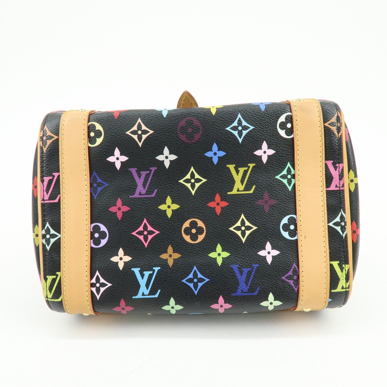 Louis Vuitton Monogram Multicolor Priscilla Hand Bag Noir M40097