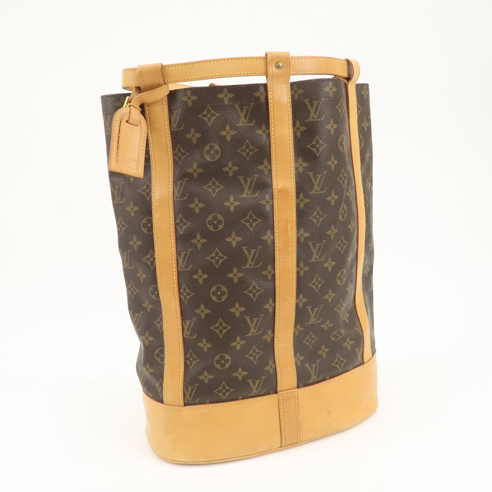 Louis Vuitton Monogram Randonnee GM Shoulder Bag Brown M42244
