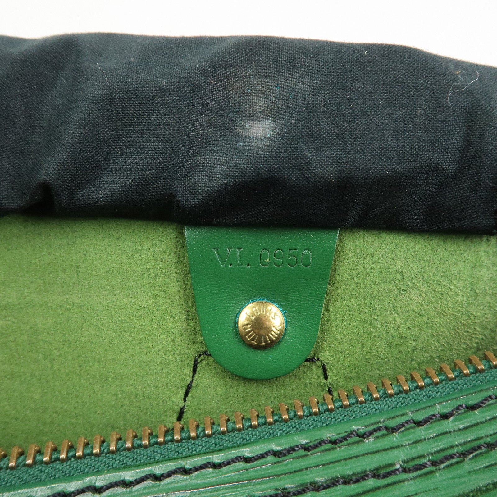 Louis Vuitton Epi Speedy 25 Hand Boston Bag Borneo Green M43014