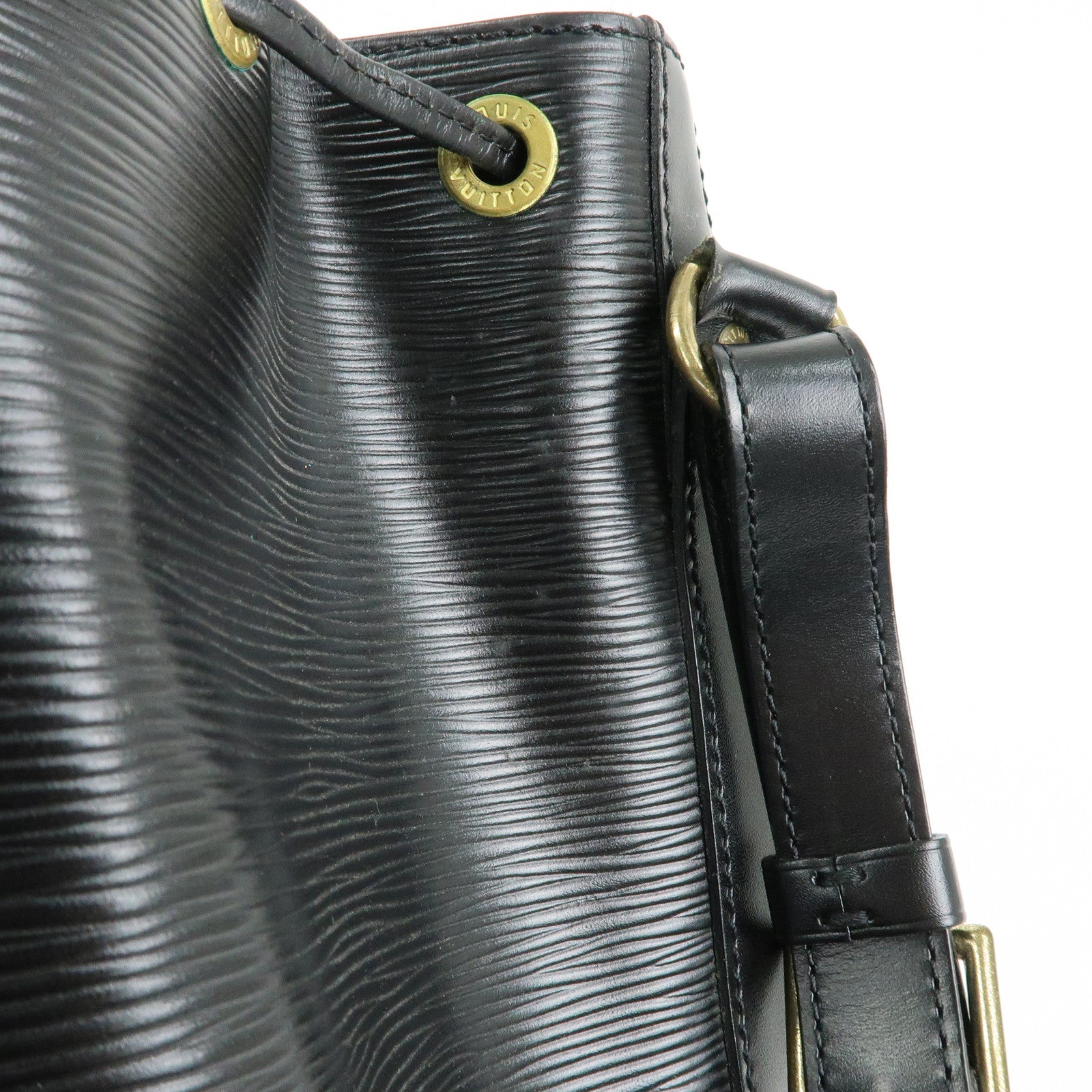 Louis Vuitton Epi Petit Noe Shoulder Bag Noir Black M59012