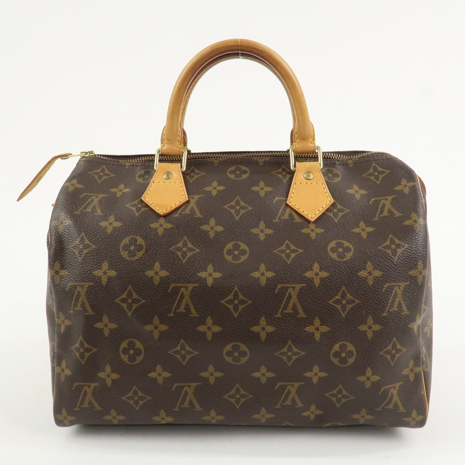 Louis Vuitton Monogram Speedy 30 Boston Bag Hand Bag Brown M41526