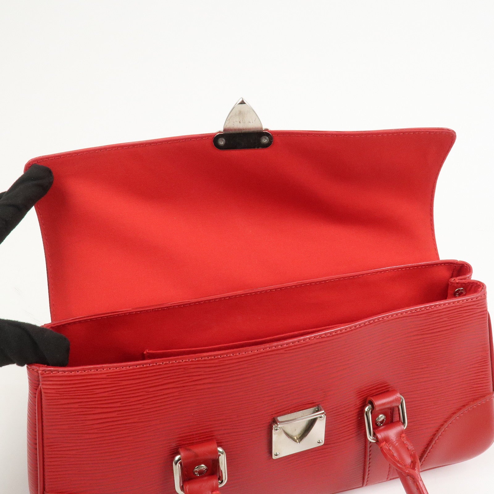 Louis Vuitton Epi Leather Segur PM Hand Bag Shoulder Bag M5882E
