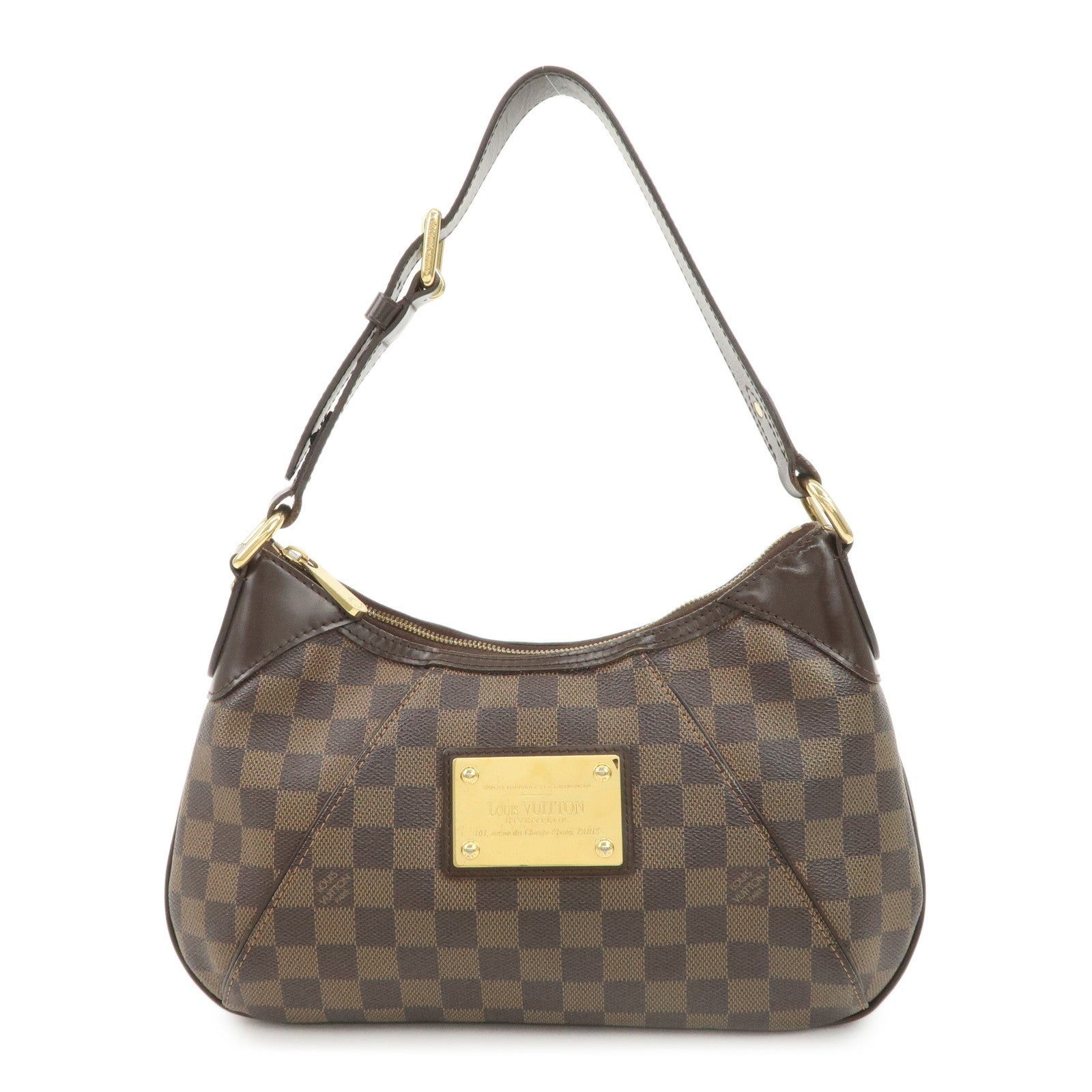 Louis Vuitton Damier Canvas Thames PM Shoulder Bag Hand Bag N48180