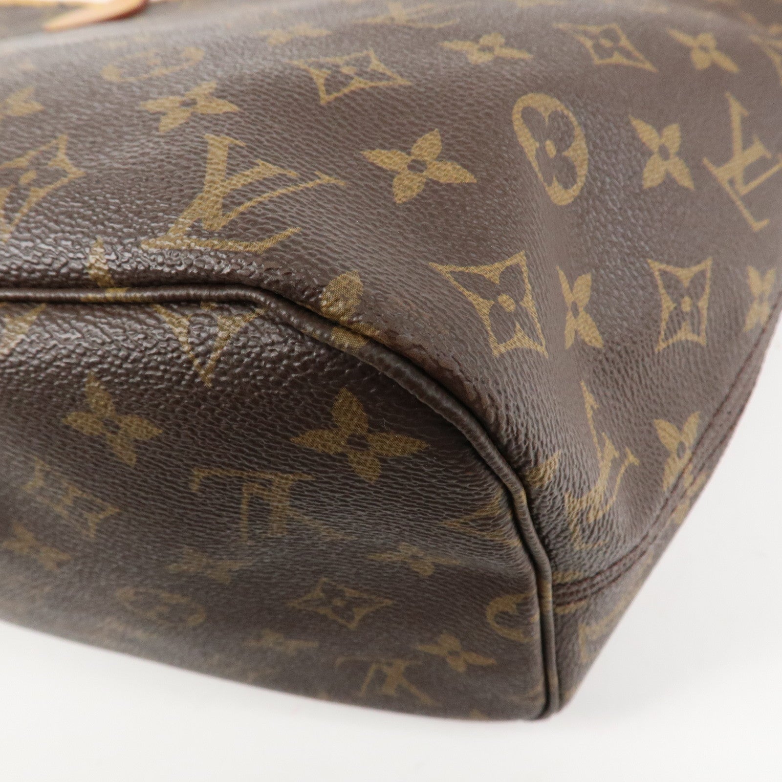 Louis Vuitton Monogram Neverfull MM Tote Bag Pivoine M41178 Used