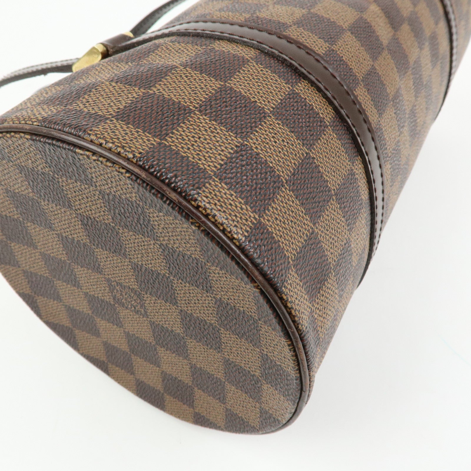 Louis Vuitton Damier Ebene Papillon 30 Hand Bag Brown N51303