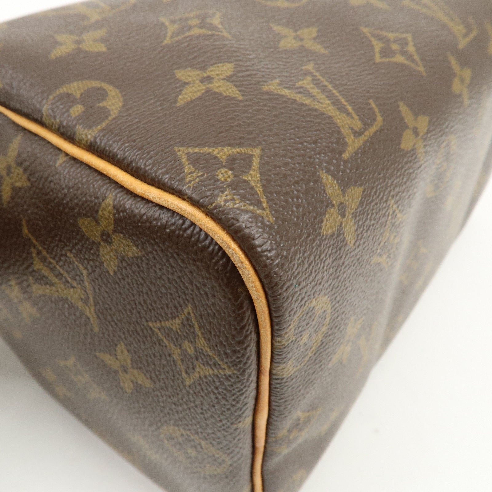 Louis Vuitton Monogram Speedy 25 Boston Bag Hand Bag Brown M41528