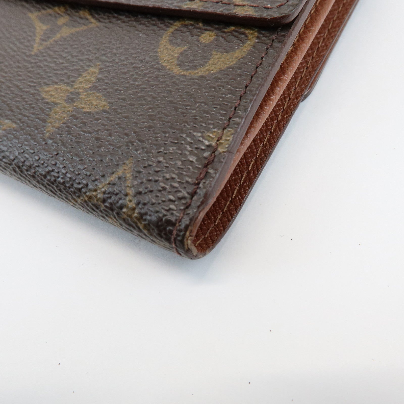 Louis Vuitton Monogram Set of 2 Bi- fold Wallets Brown M61652