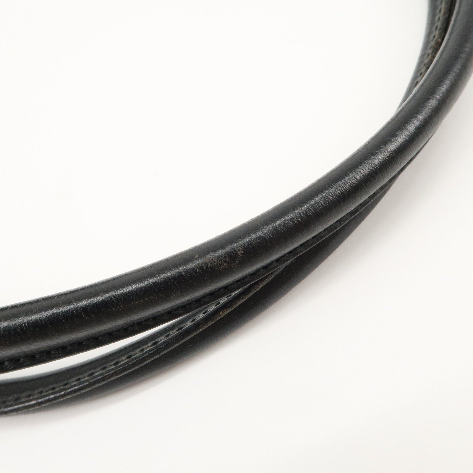 GUCCI Jackie Canvas Leather Tote Bag Shoulder Bag Black 002.1073 Used