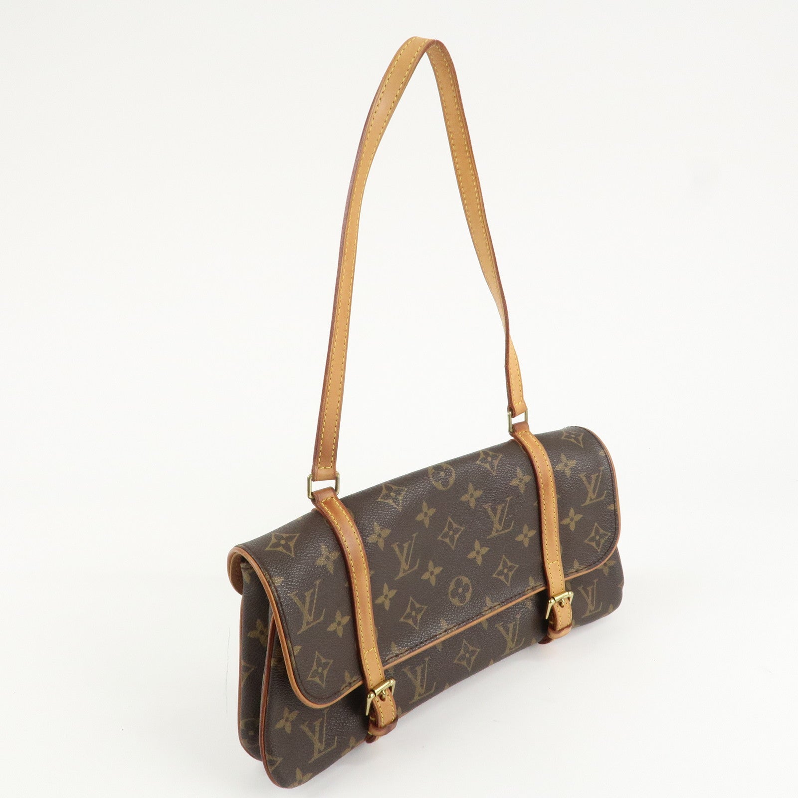 Louis Vuitton Monogram Marelle Shoulder Bag Brown M51157 Used