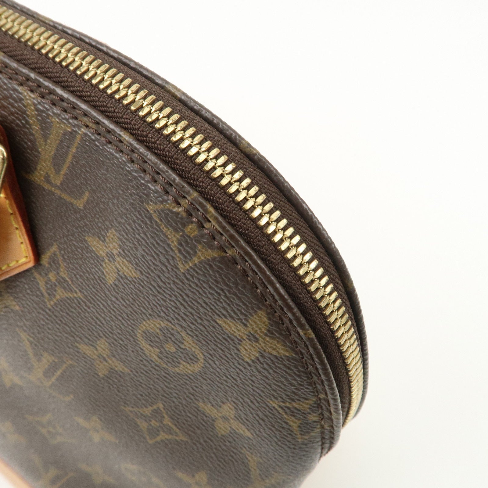 Louis Vuitton Monogram Alma PM Hand Bag Brown M51130 Used