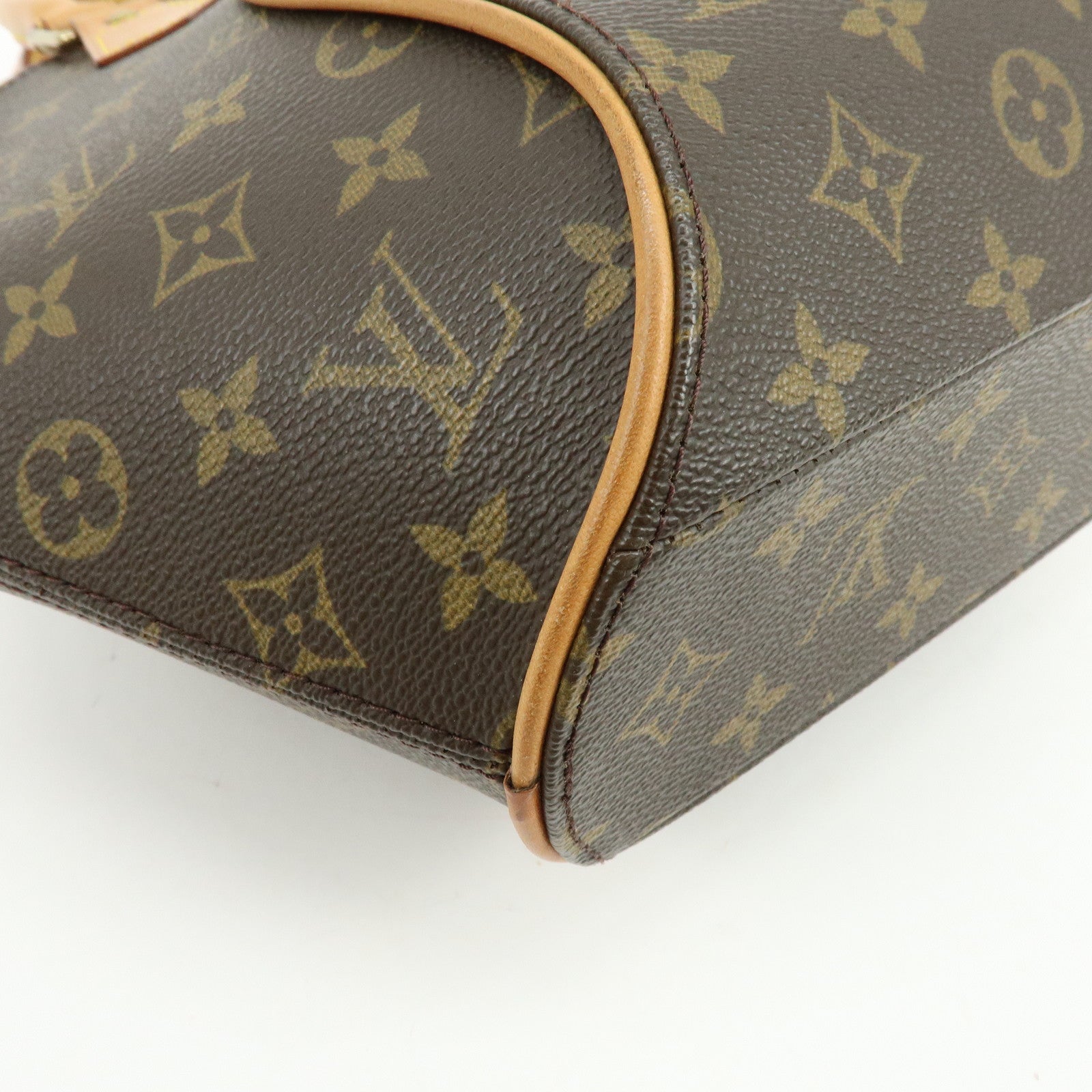 Louis Vuitton Monogram Ellipse PM Hand Bag Brown M51127