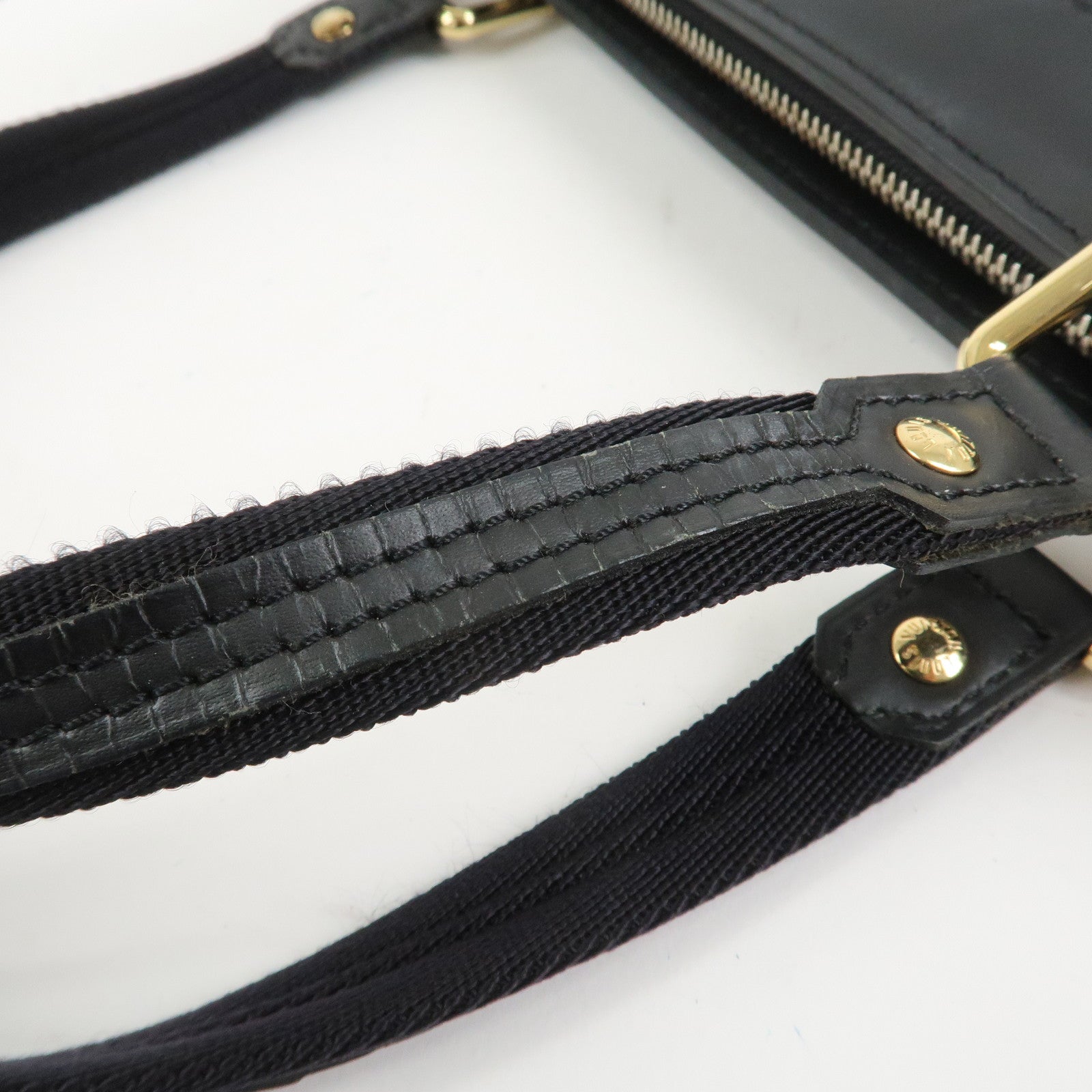 Louis Vuitton Monogram Mini Lucille PM Hand Bag Noir M92684