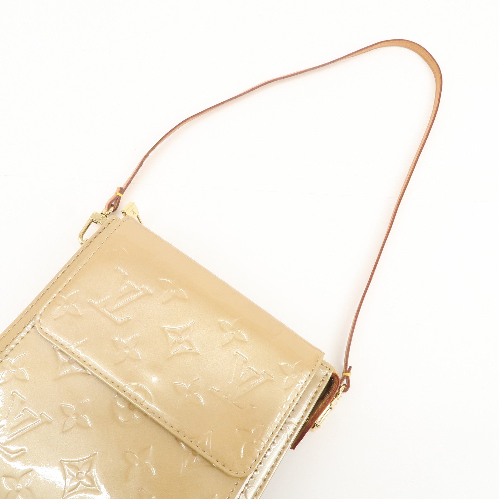 Louis Vuitton Monogram Vernis Leather Nume Leather Shoulder Bag