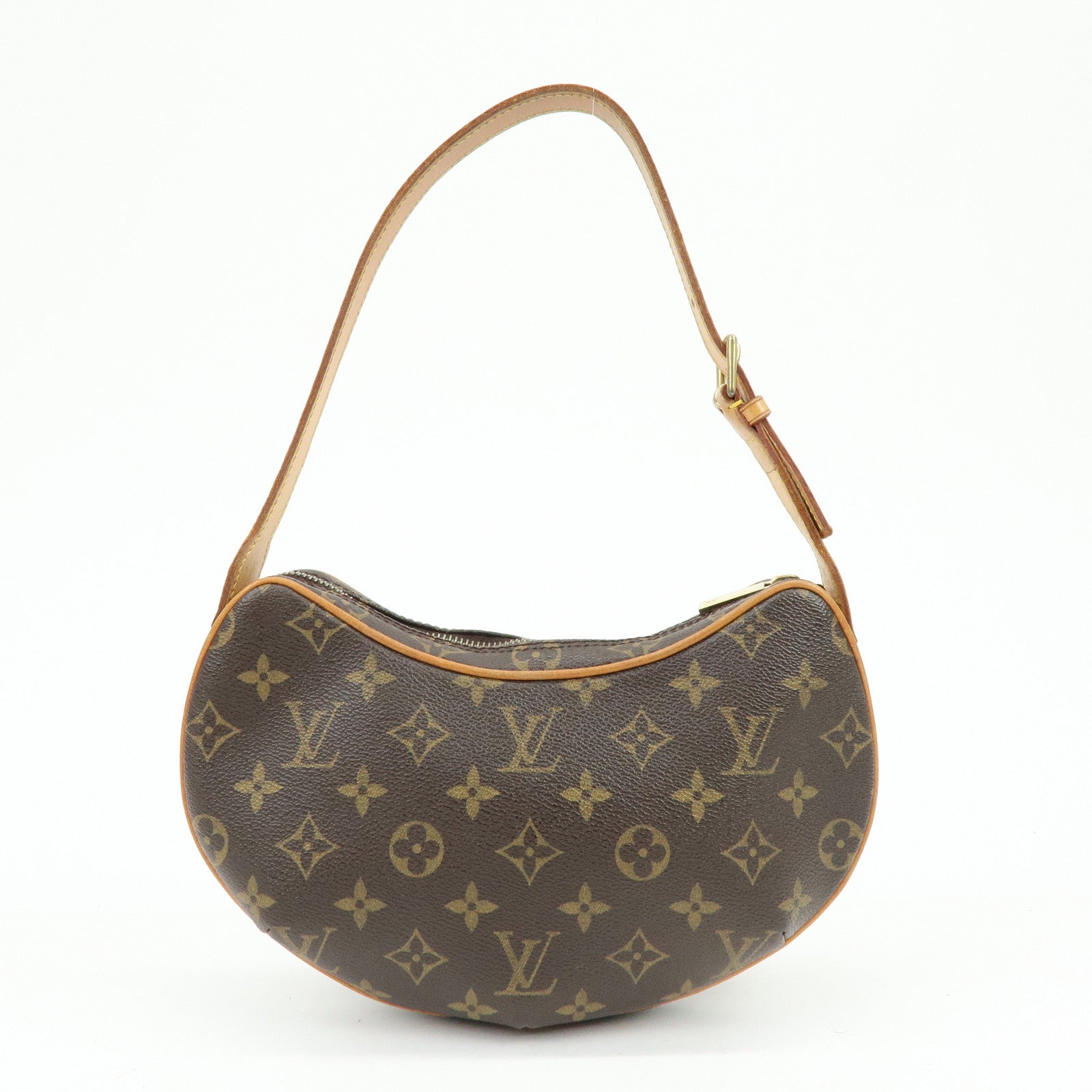 Louis Vuitton Monogram Pochette Croissant Shoulder Hand Bag M51510