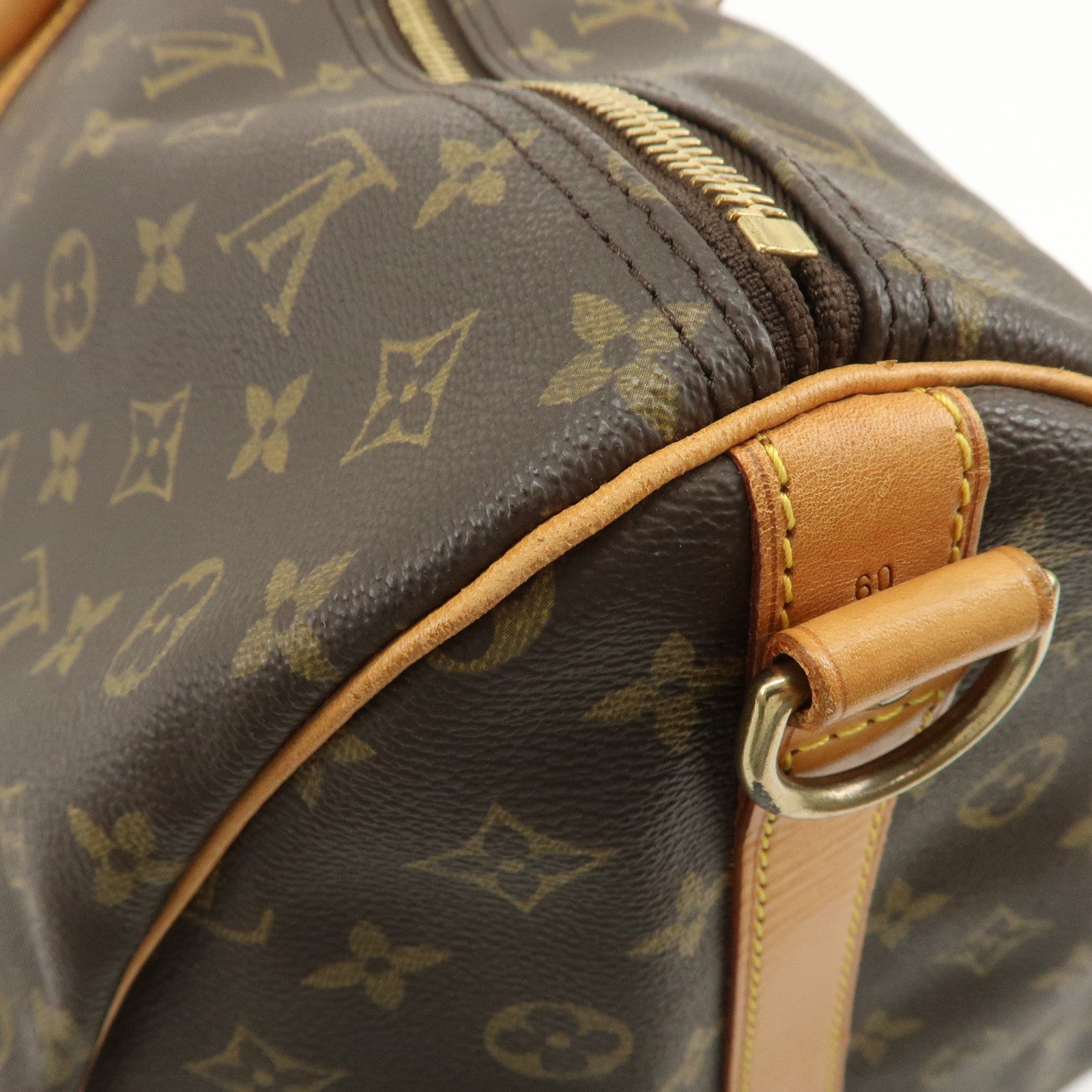 Louis Vuitton Monogram Keep All Bandouliere 60 Boston Bag M41412