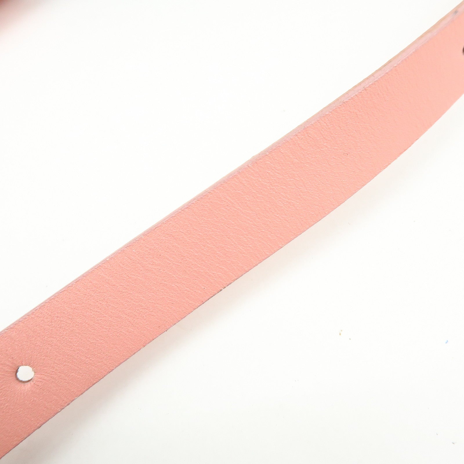 FENDI Zucchino Canvas Leather Shoulder Bag Black Pink 8BR020